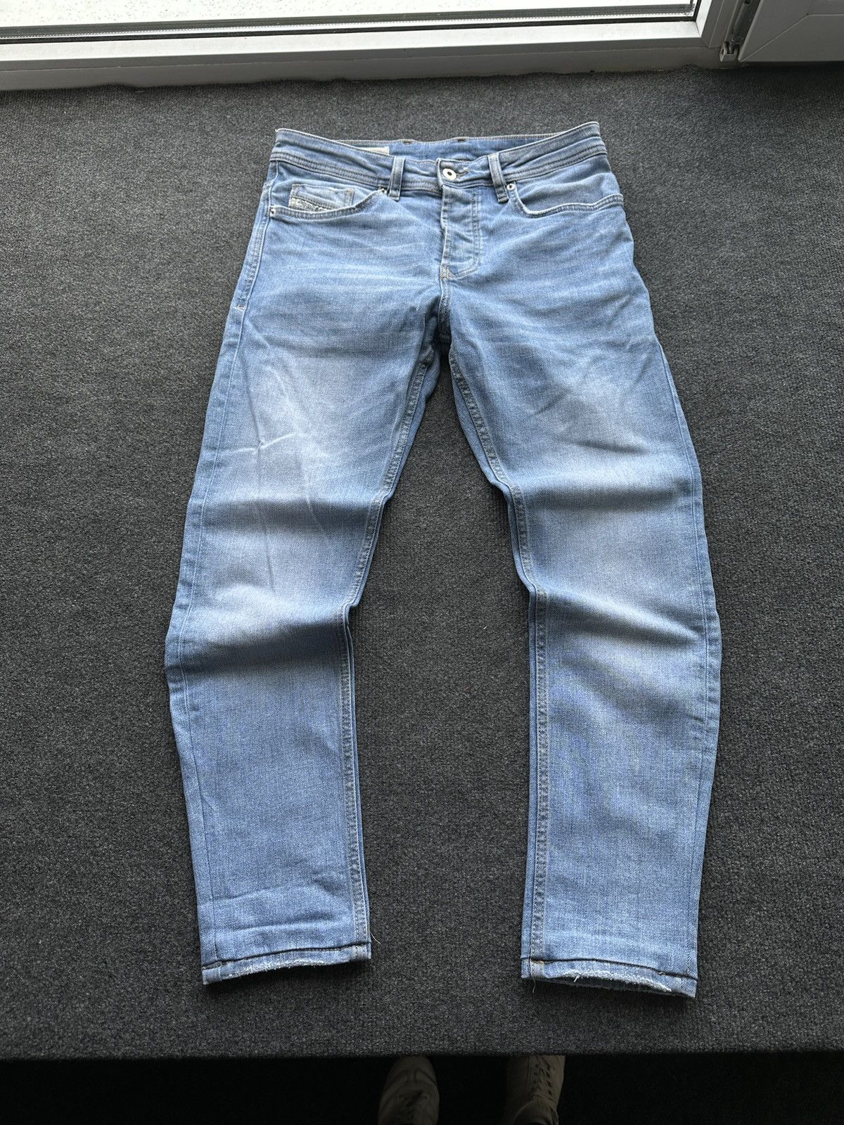 Diesel 🚨 RARE DIESEL MEN DENIM JEANS AVANT GARDE IFSIXWASNINE Y2K Size US 31 - 2 Thumbnail