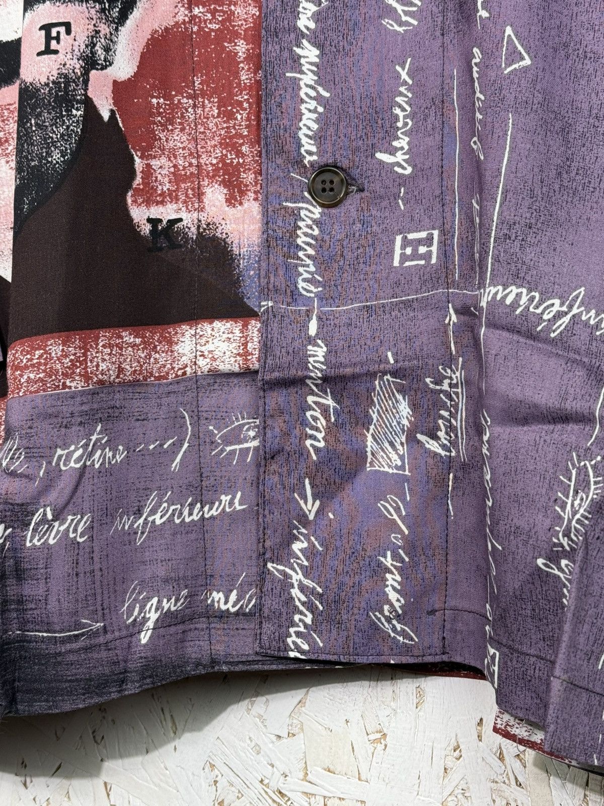 Jean Paul Gaultier Jean Paul Gaultier Viscose Portrait Pyjama Set Shirt Pants Size US M / EU 48-50 / 2 - 8 Thumbnail
