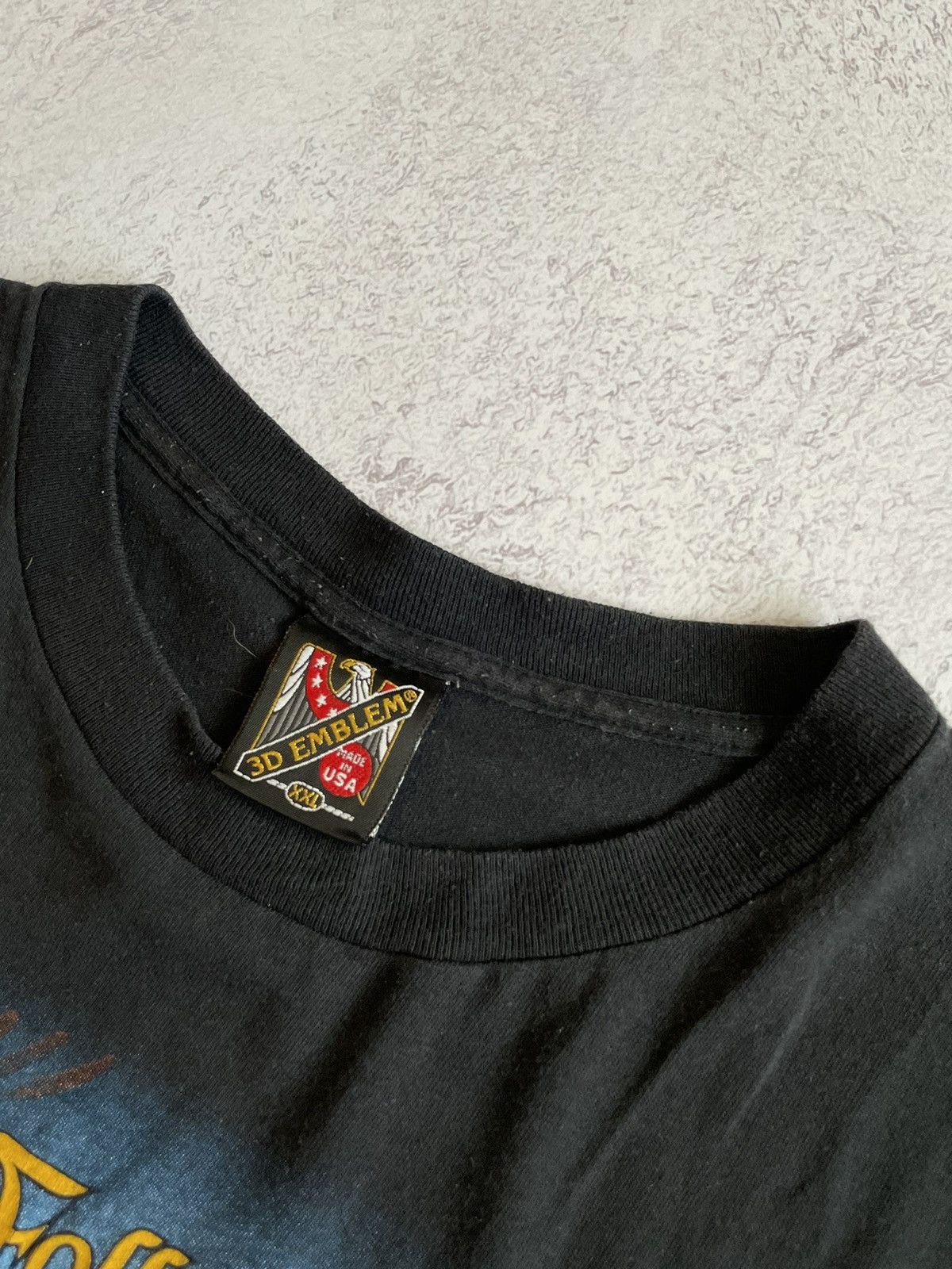 Vintage VTG 3D Emblem “Follow the Eagle” 1994 Big Print Tee Size US XXL / EU 58 / 5 - 5 Thumbnail