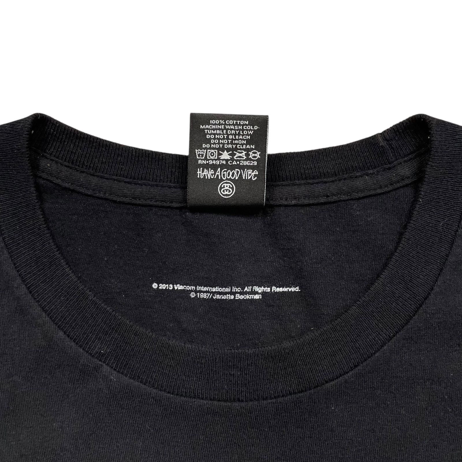 Stussy 00s YO MTV RAPS 2013 ERIC B & RAKIM HIP HOP T-SHIRT BLACK Size US L / EU 52-54 / 3 - 5 Thumbnail