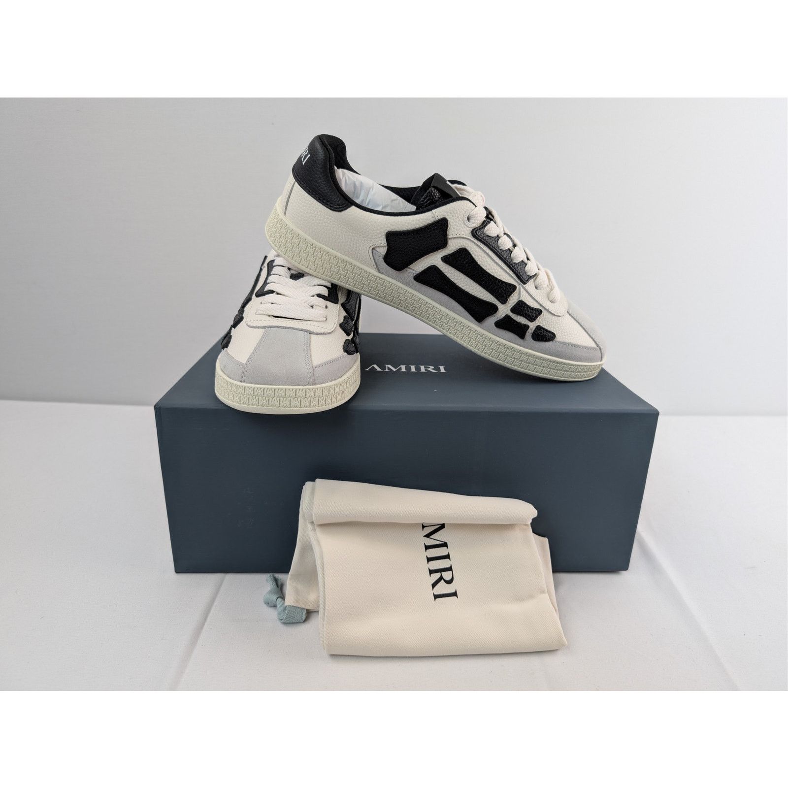 Amiri o1rshd1 Q:2 / Pacific Bones Sneakers in Black Size US 10 / EU 43 - 18 Thumbnail