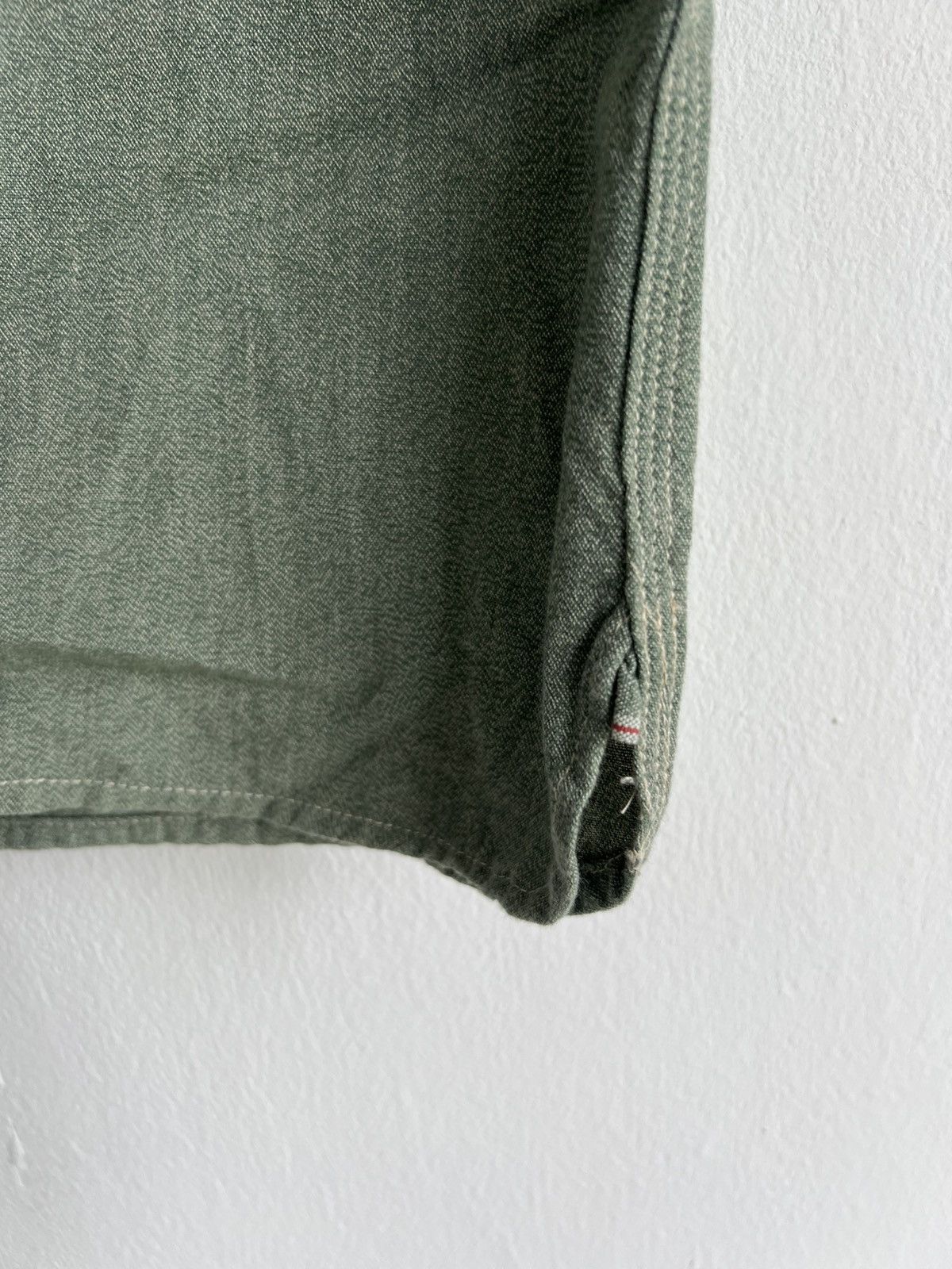 Samurai Jeans Hammeralls Belafonte Made Salt Pepper Selvedge Oxford Shirt Size US M / EU 48-50 / 2 - 4 Thumbnail