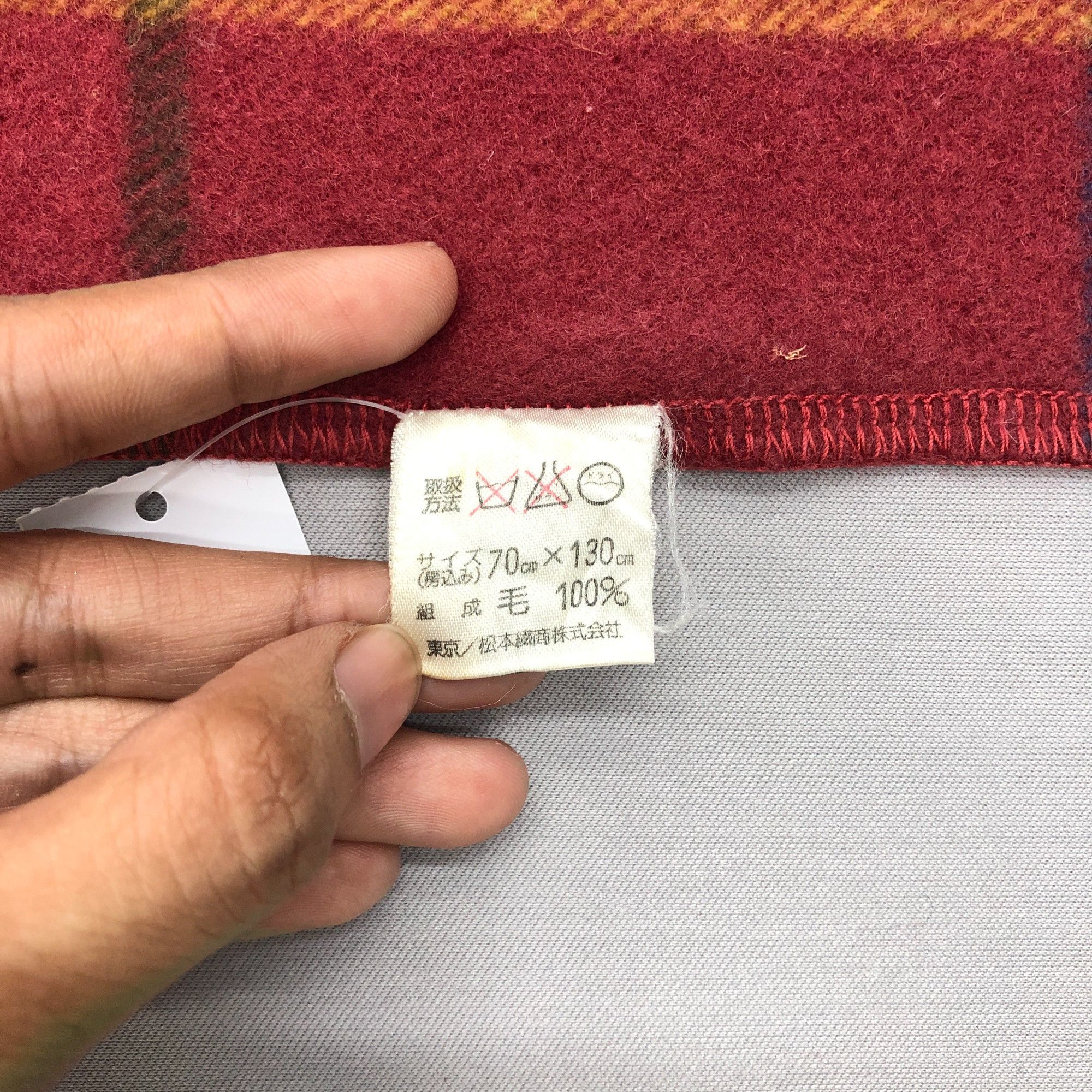 Aquascutum Vintage Aquascutum Scarf Muffler Wool Shawls Wraps Scarves Size ONE SIZE - 6 Thumbnail