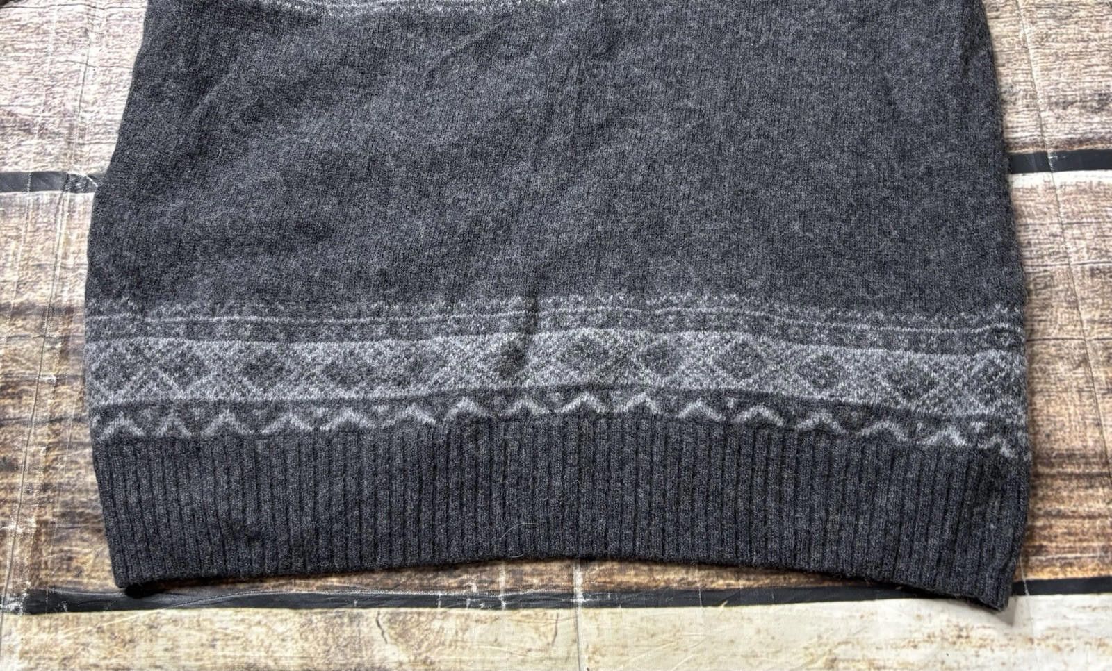 Daniele Blasi Daniele Blasi Sweater Men's Large Wool Blend Nordic Italy Size US L / EU 52-54 / 3 - 8 Thumbnail