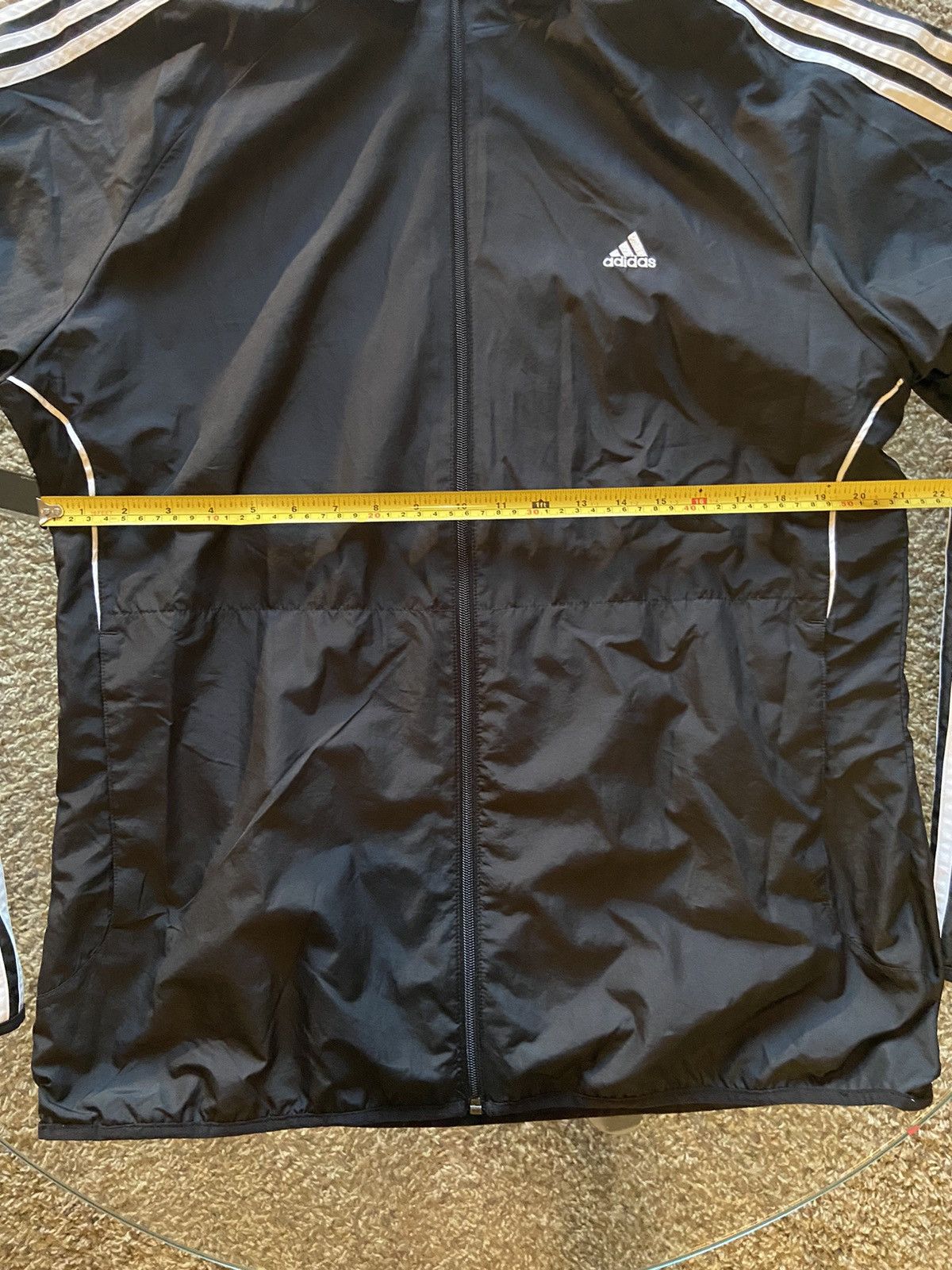 Adidas Adidas Y2K Stripped fitted Windbreaker Size US L / EU 52-54 / 3 - 4 Thumbnail