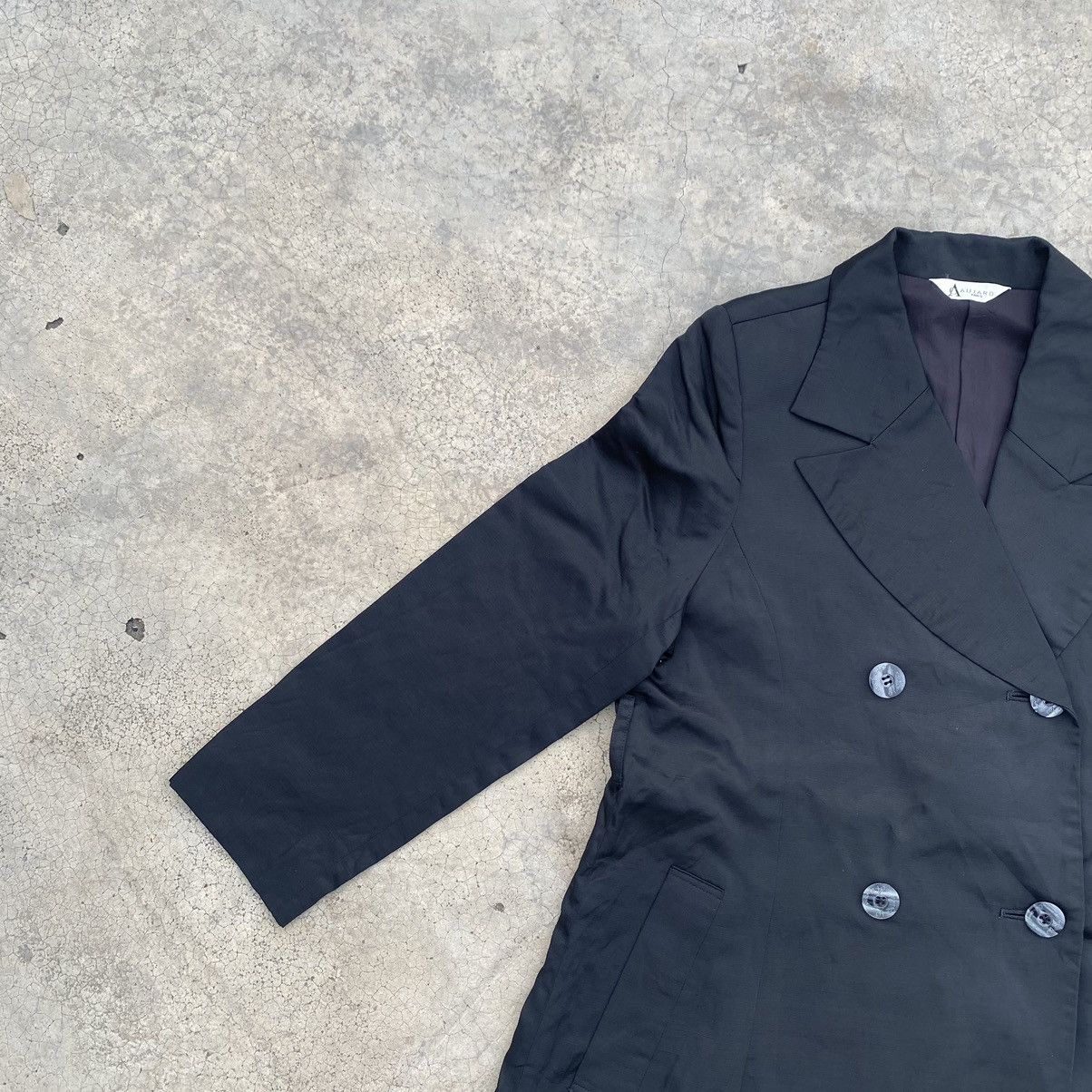 Christian Audigier Vintage Christian Aujard Paris Double-Breasted Blazer Size S / US 4 / IT 40 - 7 Thumbnail