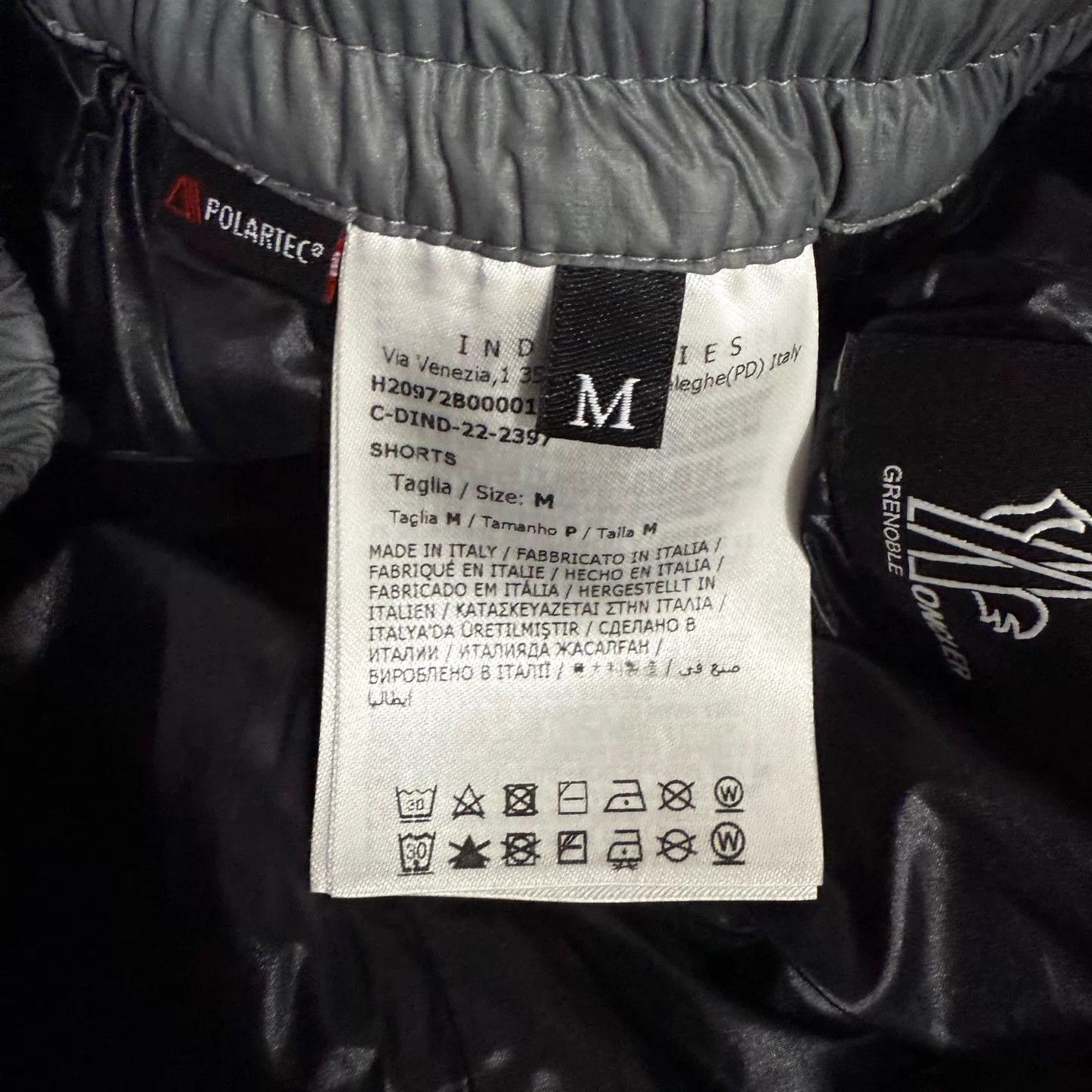Moncler Moncler Black Purple Blocked Nylon Shorts M 99New Size US 32 / EU 48 - 4 Thumbnail