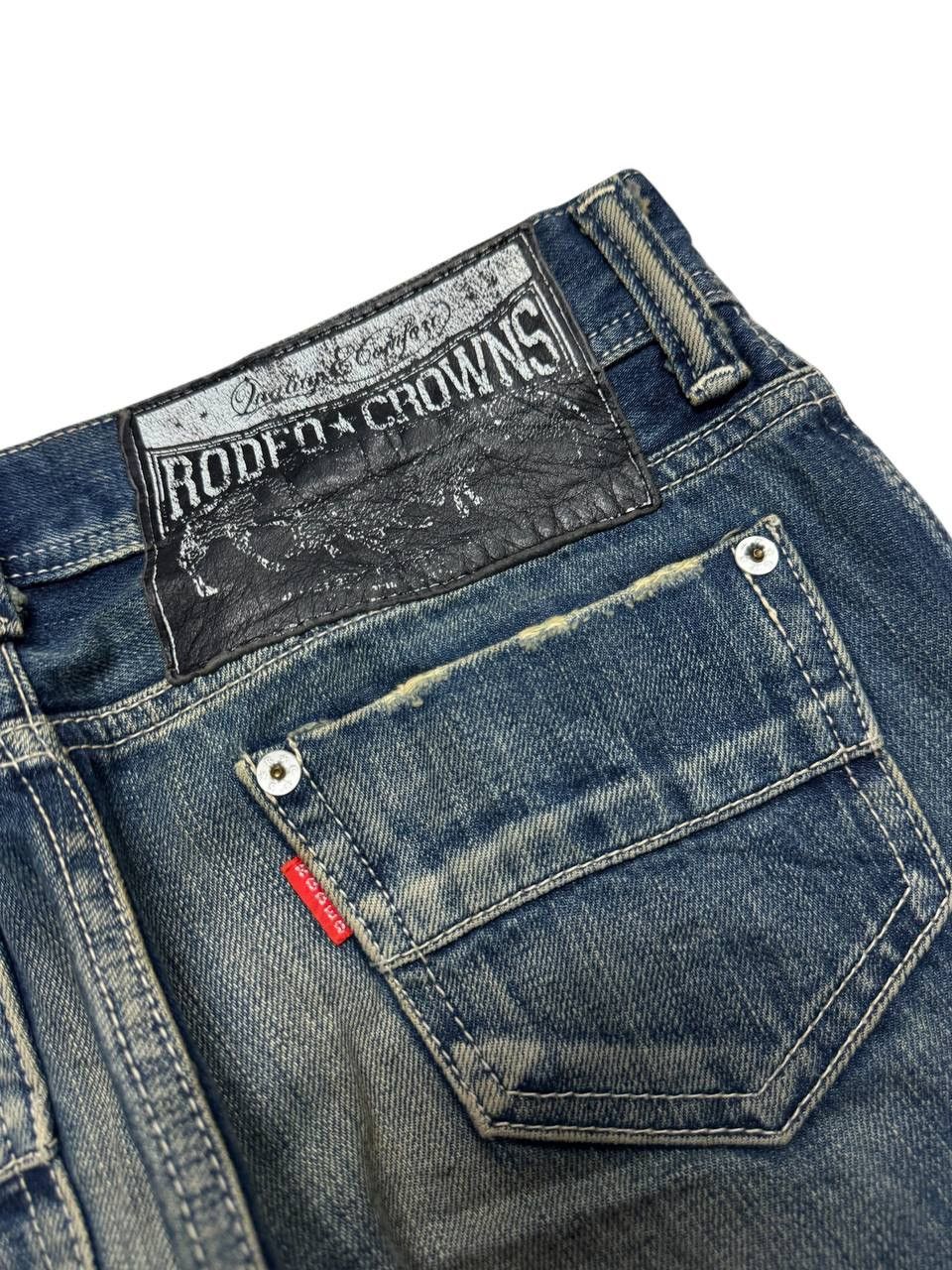 Seditionaries 💥Rare💥Vintage Rodeo Crowns Mudwash Distressed Cargo pocket Size US 28 / EU 44 - 13 Thumbnail