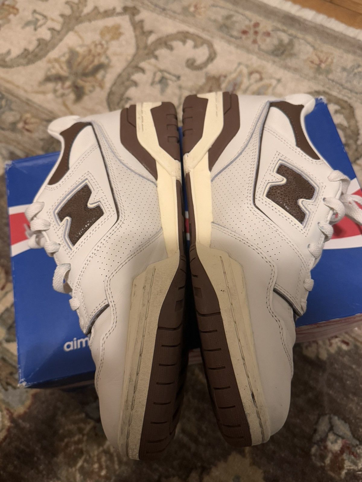 Aime Leon Dore × New Balance ALD x NB 550 “Brown” Size US 10.5 / EU 43-44 - 2 Thumbnail