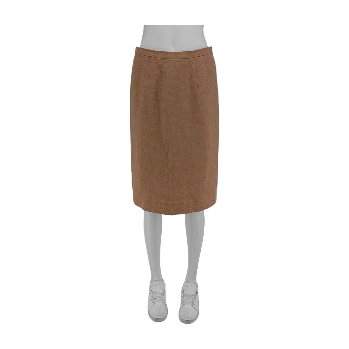 Balenciaga Balenciaga Linen Blend Midi Skirt Size 38 Size 27" / US 4 / IT 40 - 1 Thumbnail