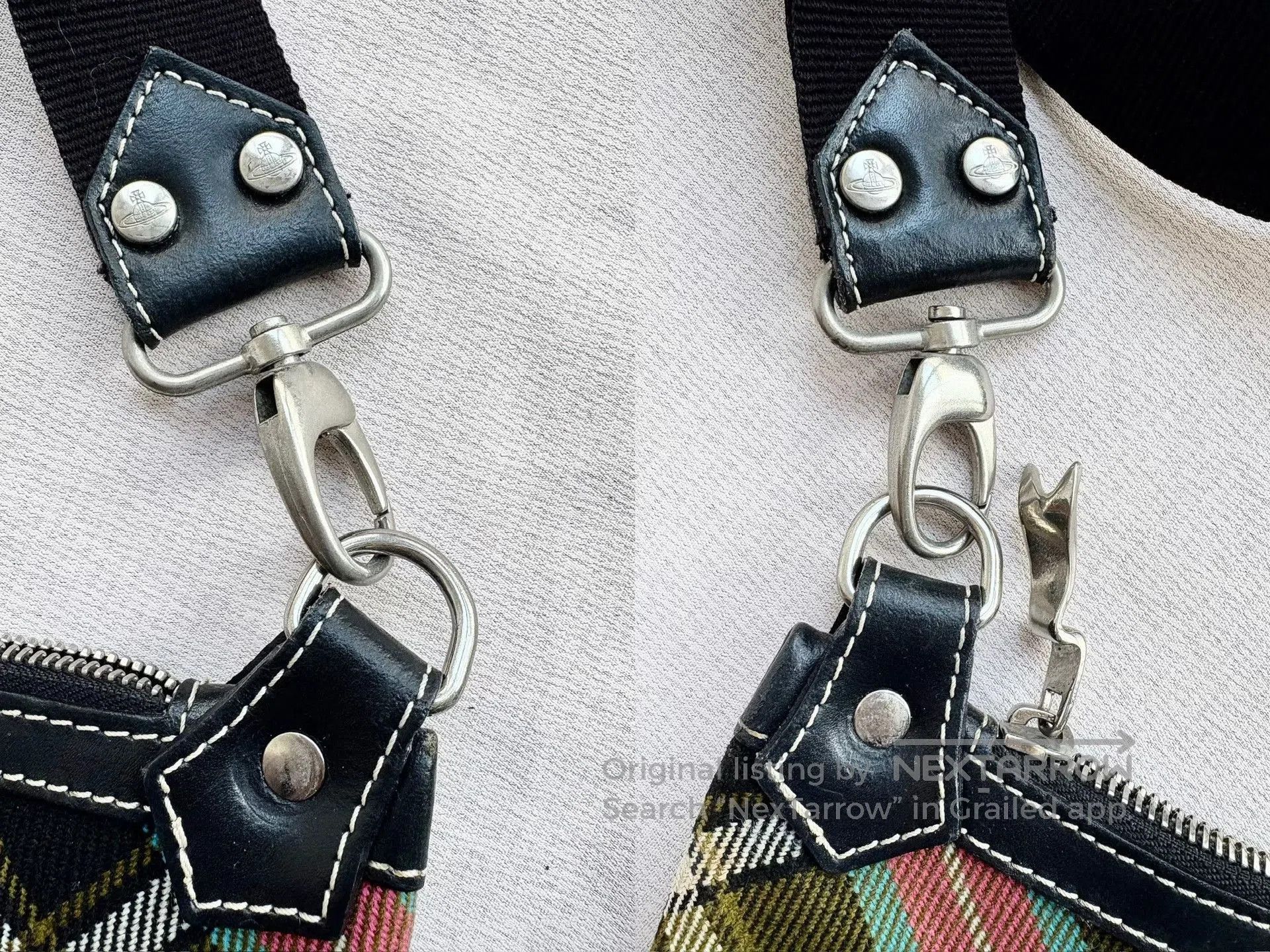 Vivienne Westwood Vivienne Westwood Vintage Plaid Crossbody Bag. Size ONE SIZE - 6 Thumbnail