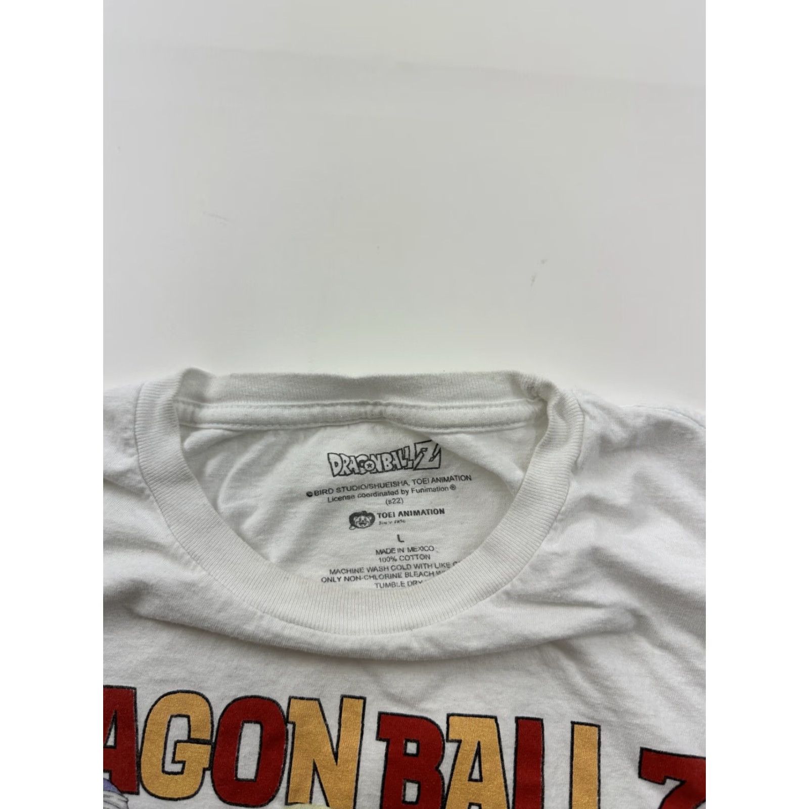 Vintage Dragon Ball Z Shirt Mens Large White Anime Goku Character Family Size US L / EU 52-54 / 3 - 5 Thumbnail