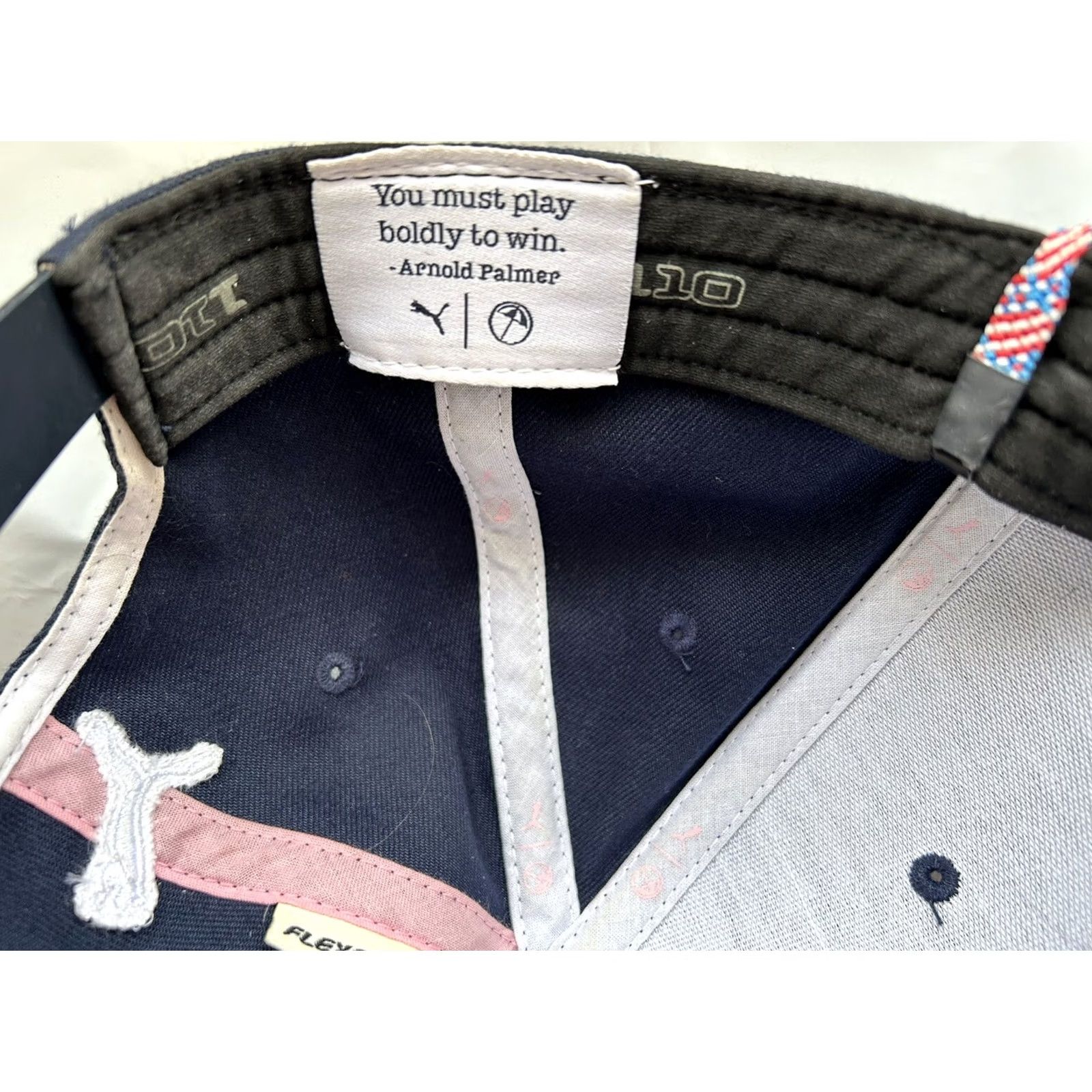 Puma PUMA Arnold Palmer Hat Snapback Blue One Size Rope Adjustable Men Cap Cap Hat Size ONE SIZE - 7 Thumbnail