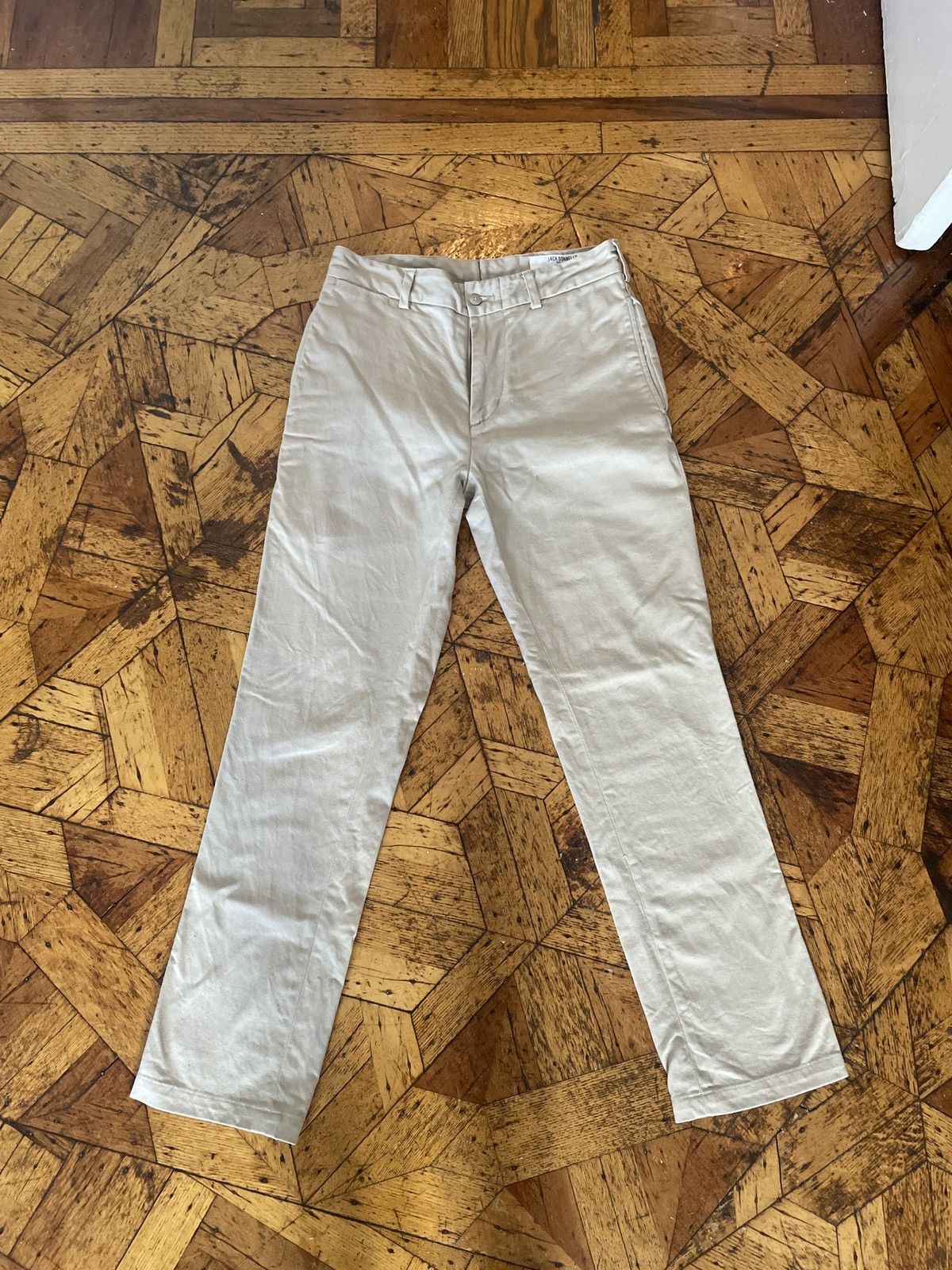image of Jack Donnelly Twill Chino M3 Tapered in Khaki, Men's (Size 30)