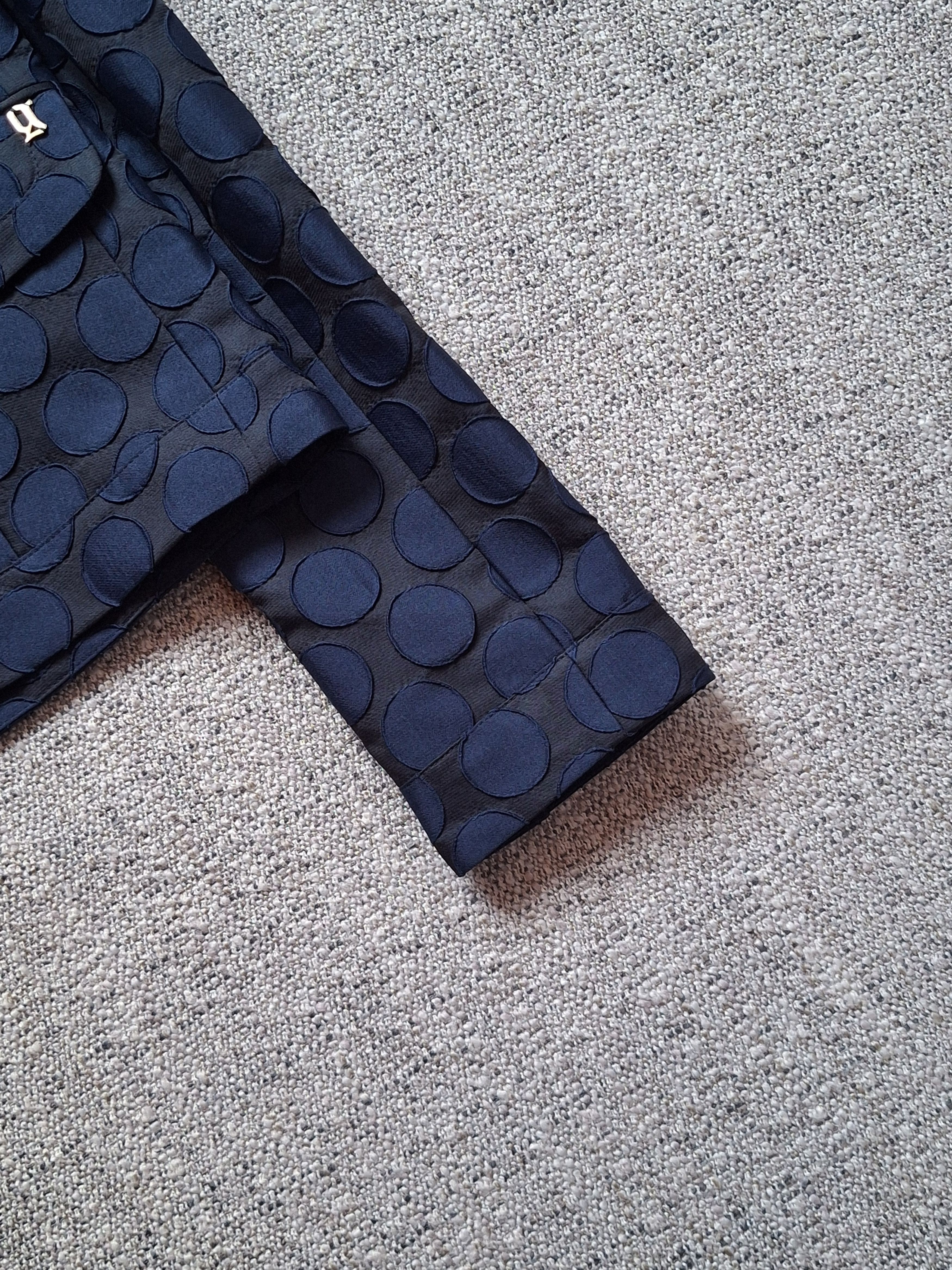John Galliano Rare Galliano / Polka Dots Cropped Blazer Size S / US 4 / IT 40 - 2 Thumbnail