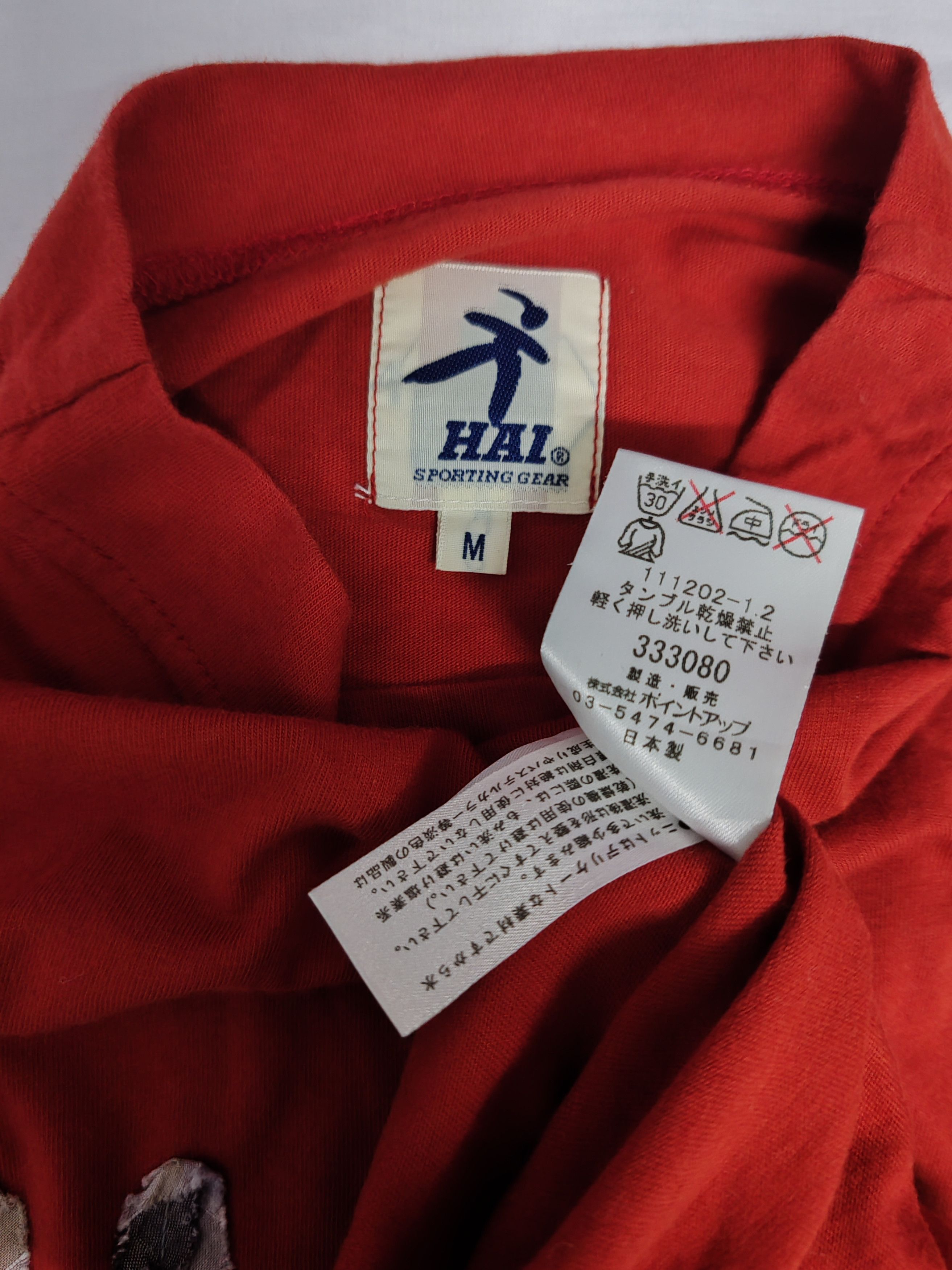 Hai Sporting Gear Hai Sporting Gear Issey Miyake Tee Japan Designer Vintage Size US M / EU 48-50 / 2 - 3 Thumbnail