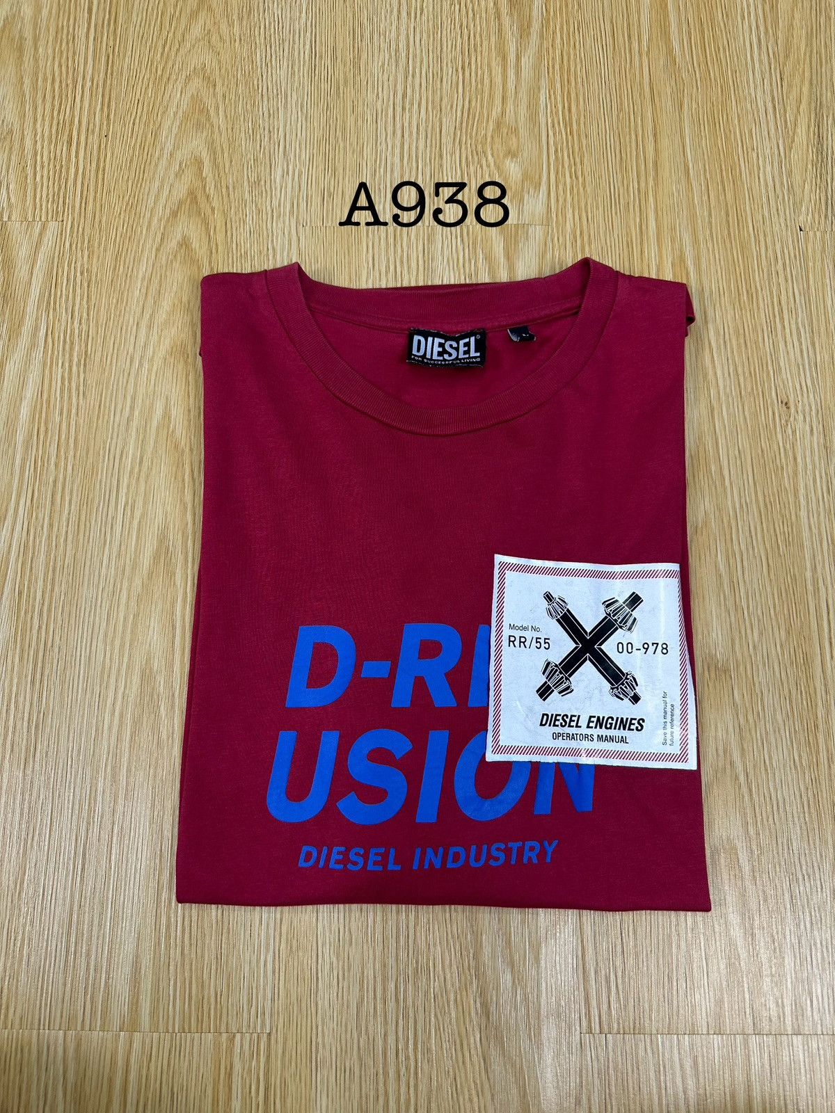 Diesel Diesel Industries Printed Tshirt A938 Size US L / EU 52-54 / 3 - 15 Thumbnail