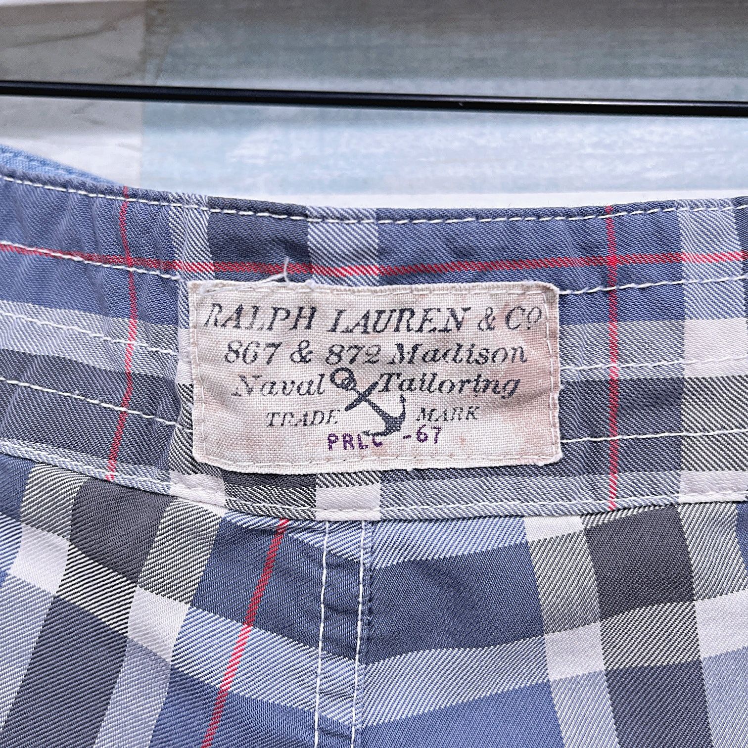 Polo Ralph Lauren POLO Ralph Lauren Plaid Hybrid Board Shorts Blue 8" Swim 34 Size US 34 / EU 50 - 5 Thumbnail