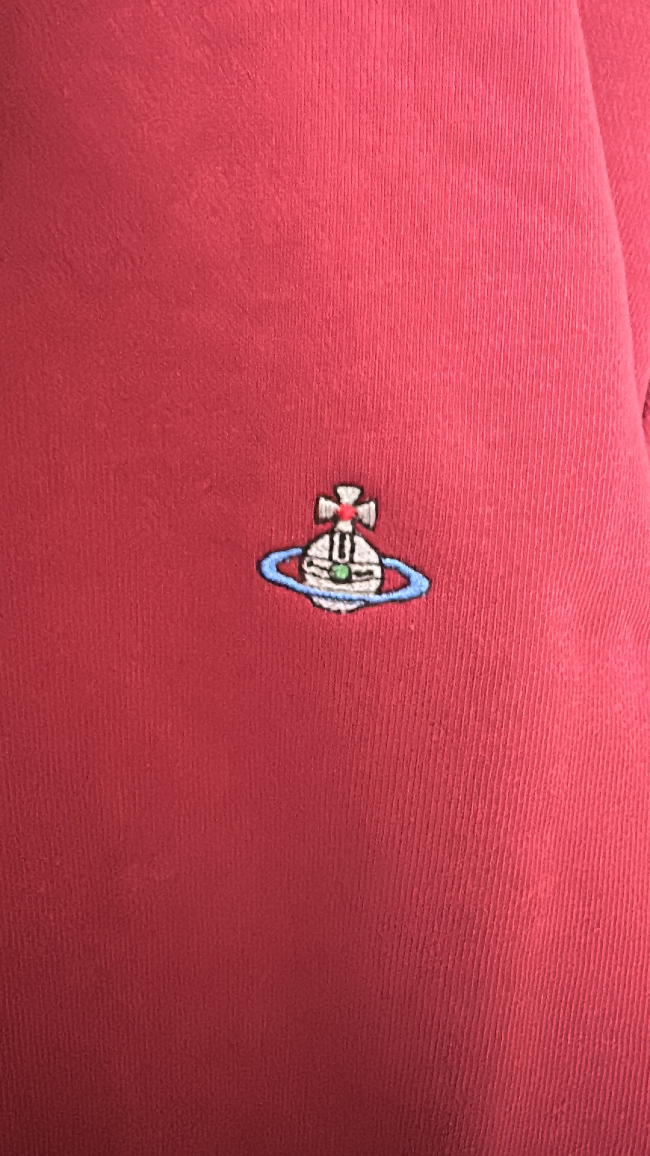 Vivienne Westwood Vivienne Westwood Orb Logo Sweatshirt Burgundy Size XXLarge Size US XXL / EU 58 / 5 - 3 Thumbnail