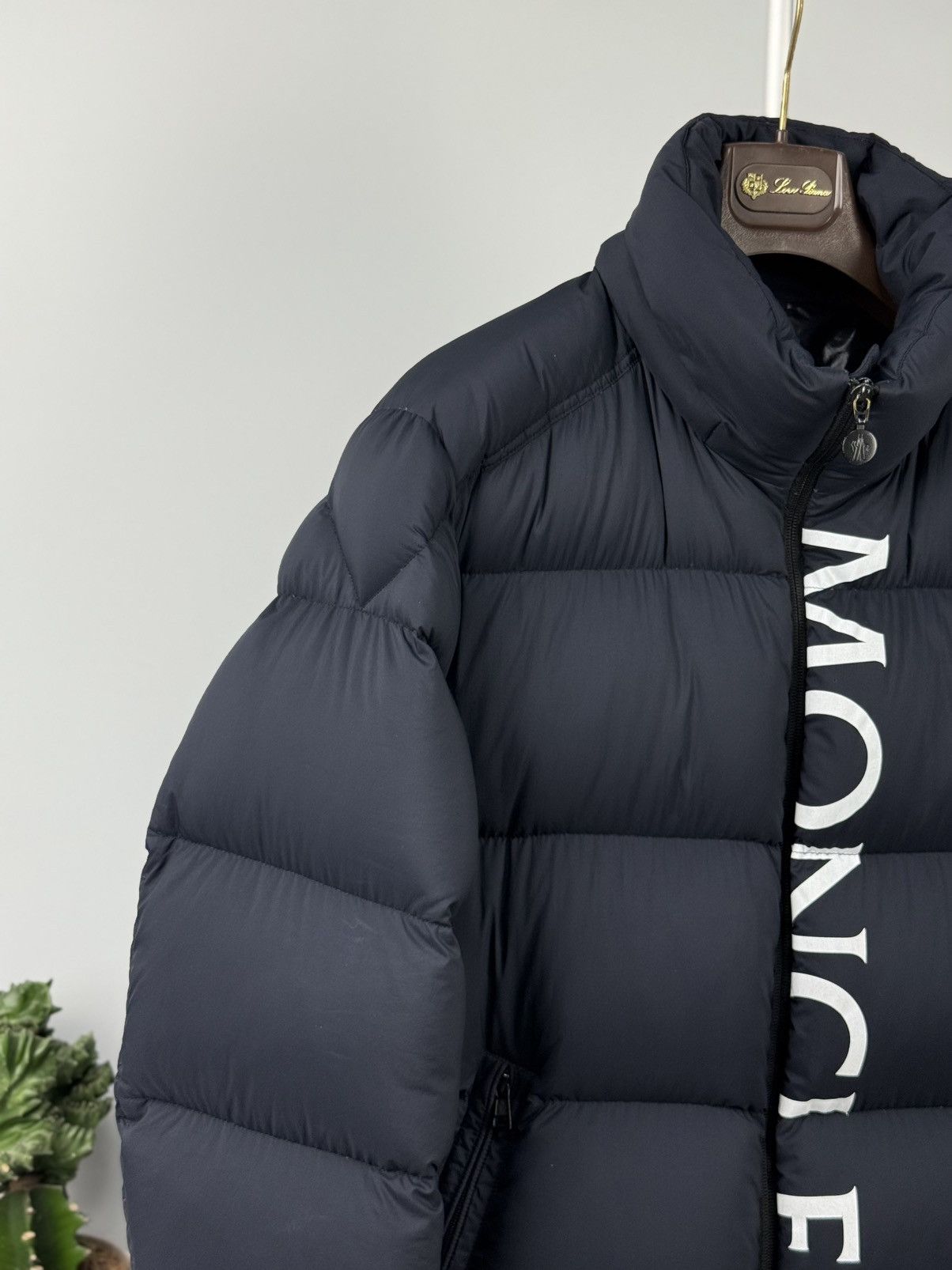 Moncler Moncler Puffer Jacket Nylon Maures Large Logo print moncler Size US L / EU 52-54 / 3 - 6 Thumbnail