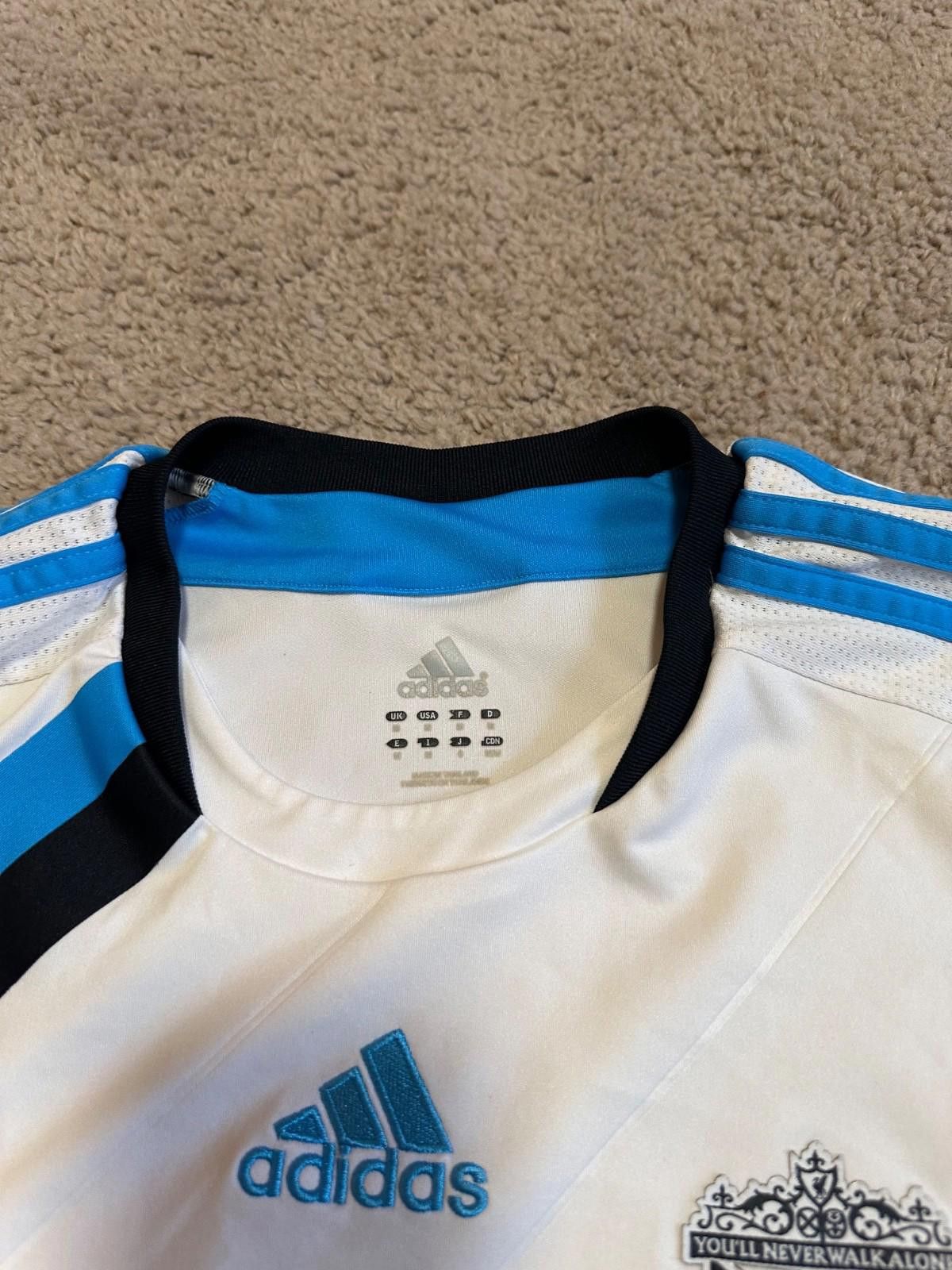 Adidas LIVERPOOL 2011/12 THIRD FOOTBALL SHIRT SOCCER JERSEY ADIDAS Size US M / EU 48-50 / 2 - 6 Thumbnail