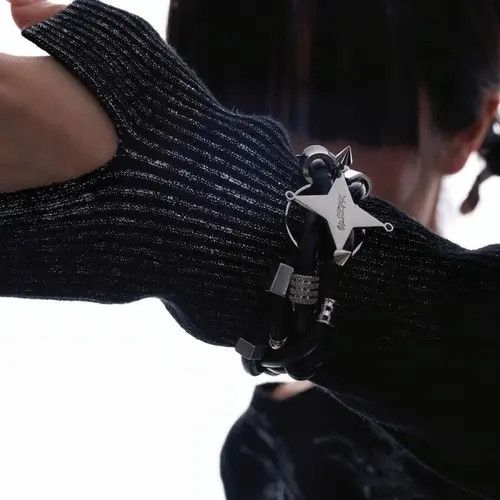 Other Star Retro Bracelet Y2K Punk Chain Gotch Bracelets Chains Size ONE SIZE - 3 Thumbnail
