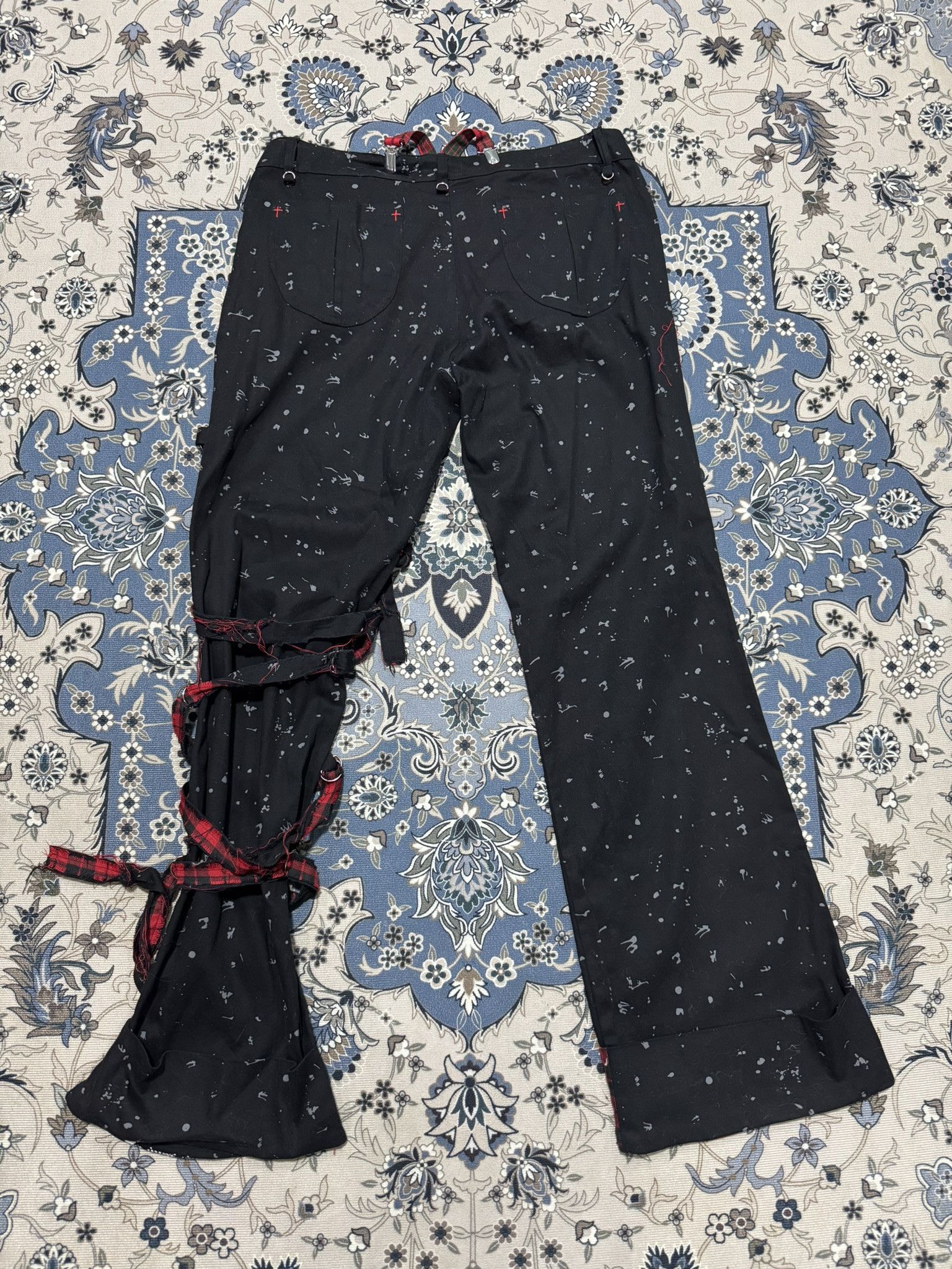 Japanese Brand Japanese Brand Blood Storm Bondage Pants Seditionaries Size US 35 - 7 Thumbnail
