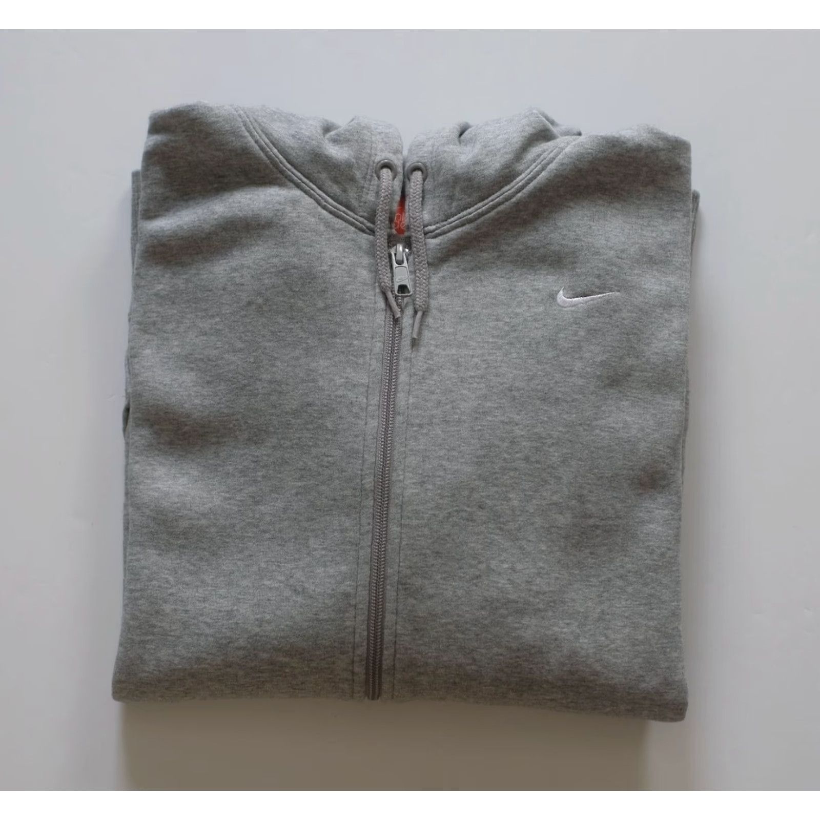 Nike VINTAGE Nike VTG Y2K CORE ESSENTIAL GRAY FULL ZIP SWEATSHIRT HOODIE Women XL Gray Logo Zipper Pockets 2011 Nike Sportswear Shirt Hoodie Size XL / US 12-14 / IT 48-50 - 5 Thumbnail