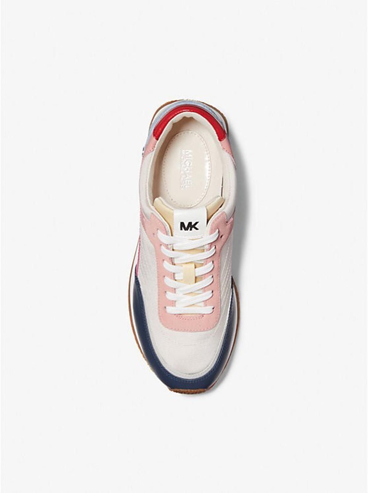 Michael Kors Michael Kors Callan Trainer Sneakers Light Cream 8.5 M NEW Size US 8.5 / IT 38.5 - 2 Thumbnail