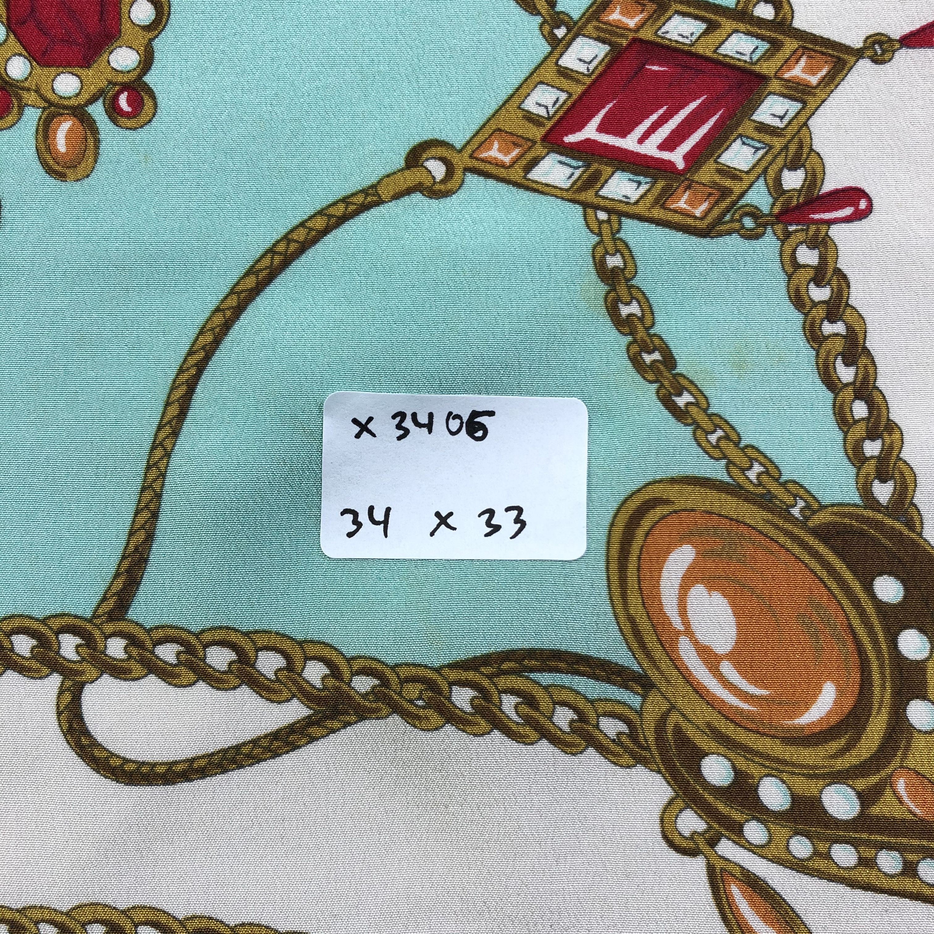 Vintage Vintage Silk Scarf Size ONE SIZE - 8 Thumbnail