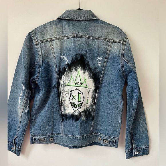 Marc Jacques Burton MJB MARC JACQUESBURTON "MJB" PAXDENIM JACKET IN BLUE EU48 US Size US M / EU 48-50 / 2 - 8 Thumbnail