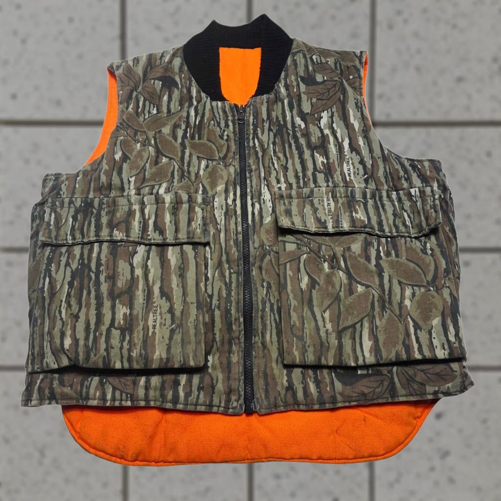 Realtree VINTAGE Realtree Vest Hunting Jacket Green 90's Size Medium Mens Size US M / EU 48-50 / 2 - 1 Thumbnail