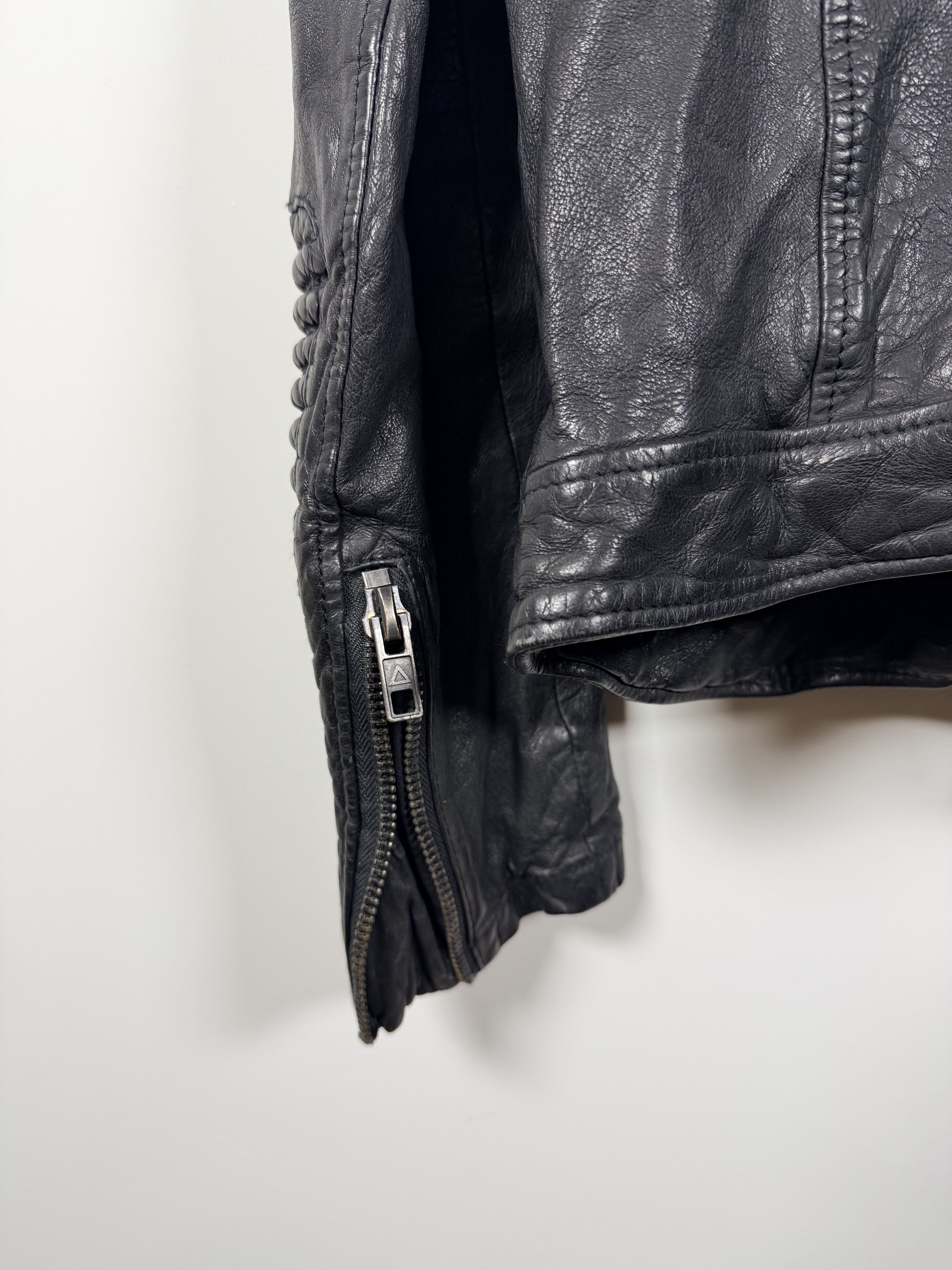 BE EDGY Be Edgy Black Leather Biker Jacket M-L Size US M / EU 48-50 / 2 - 4 Thumbnail