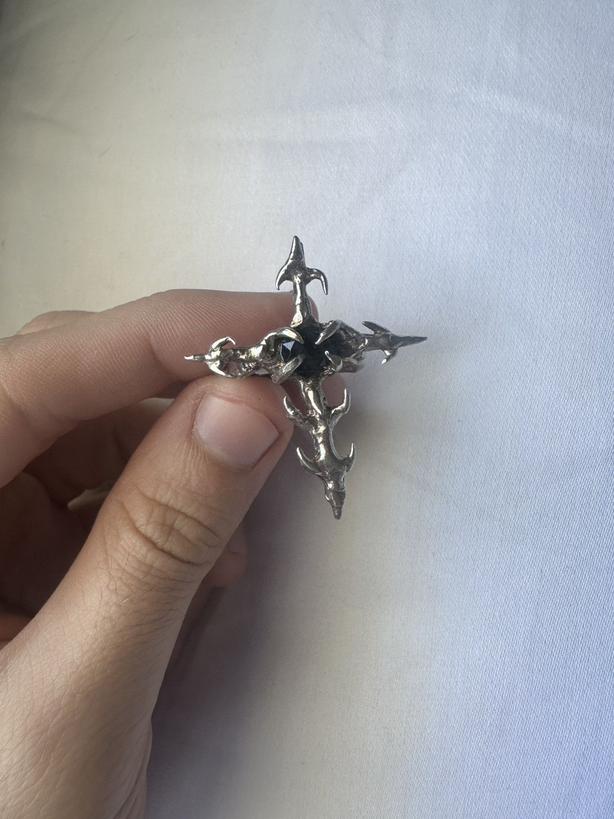 Other Harlot Hands Sterling Silver Cyber Sigilism Ring/ SIZE 9 Size ONE SIZE - 1 Thumbnail