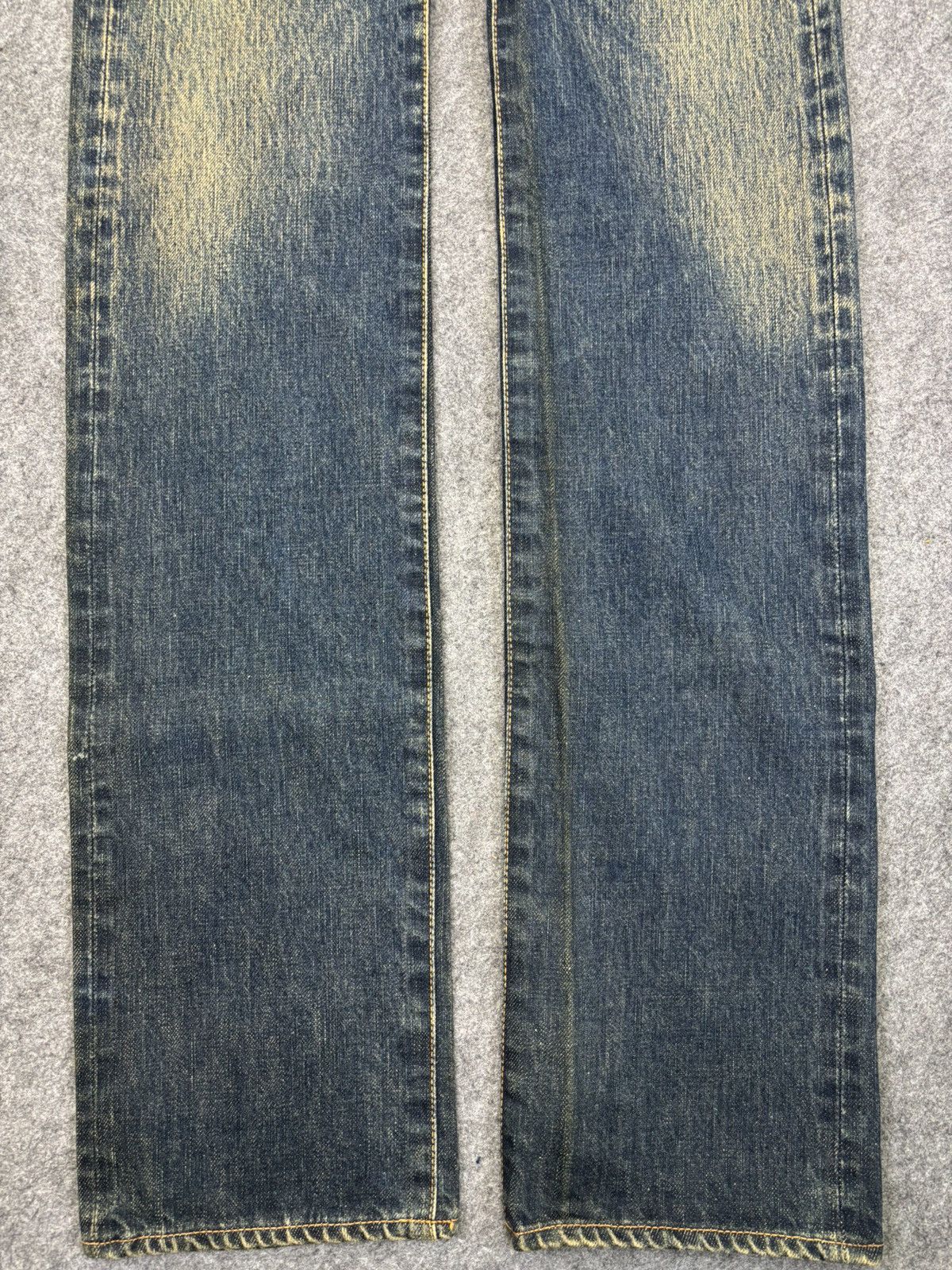 45rpm 💥W25 Insane 90s💥Mud Wash 45rpm Japan Sturdy Denim F879 Size US 26 / EU 42 - 4 Thumbnail