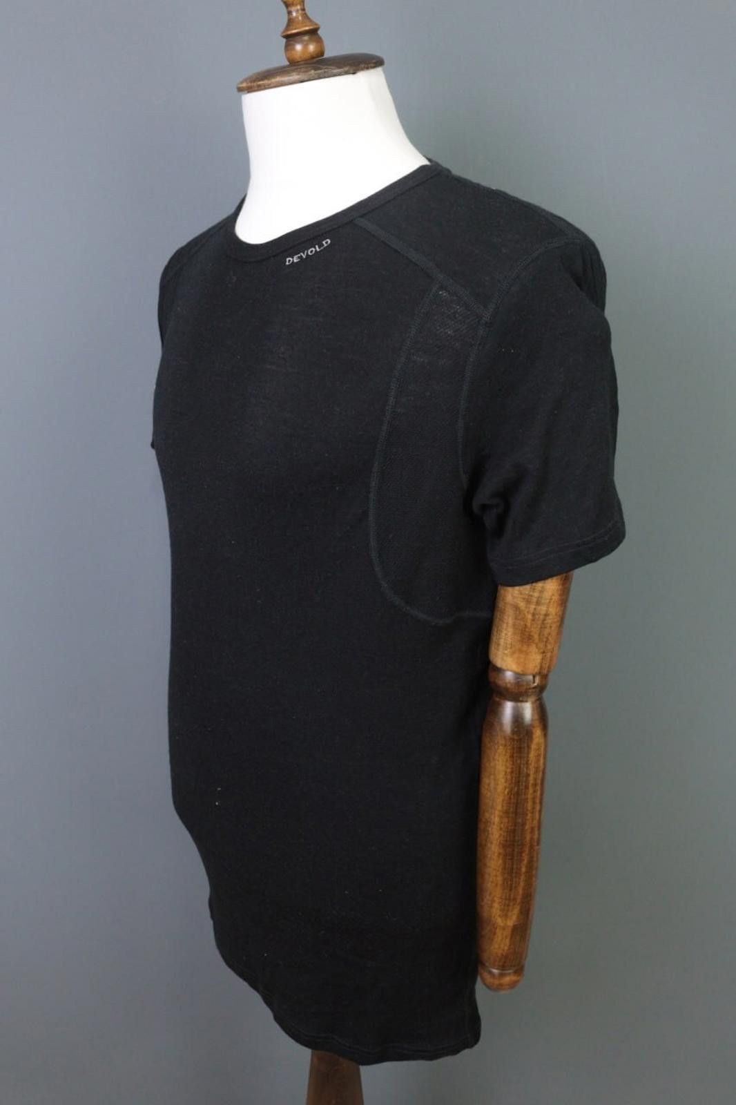 Designer Devold Black Merino Wool Top Base Layer Size XXL Size US XXL / EU 58 / 5 - 5 Thumbnail