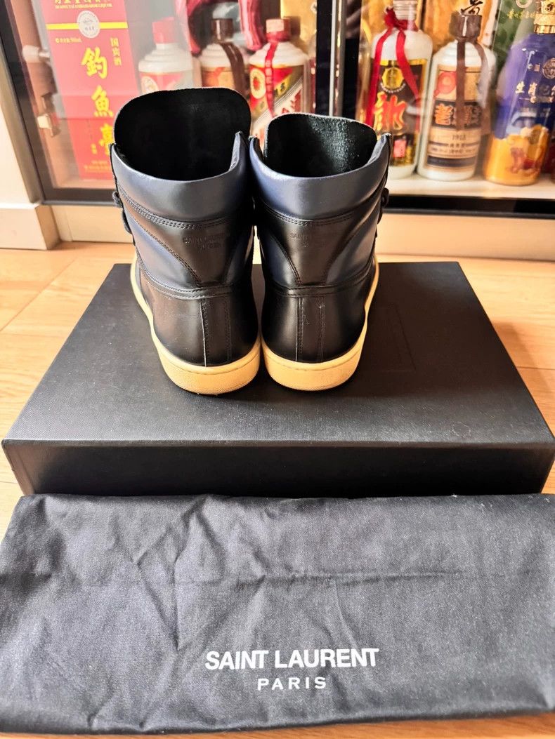 Saint Laurent Paris Saint laurent paris 13AW first year high-top sneakers shoes Size US 7 / EU 40 - 5 Thumbnail