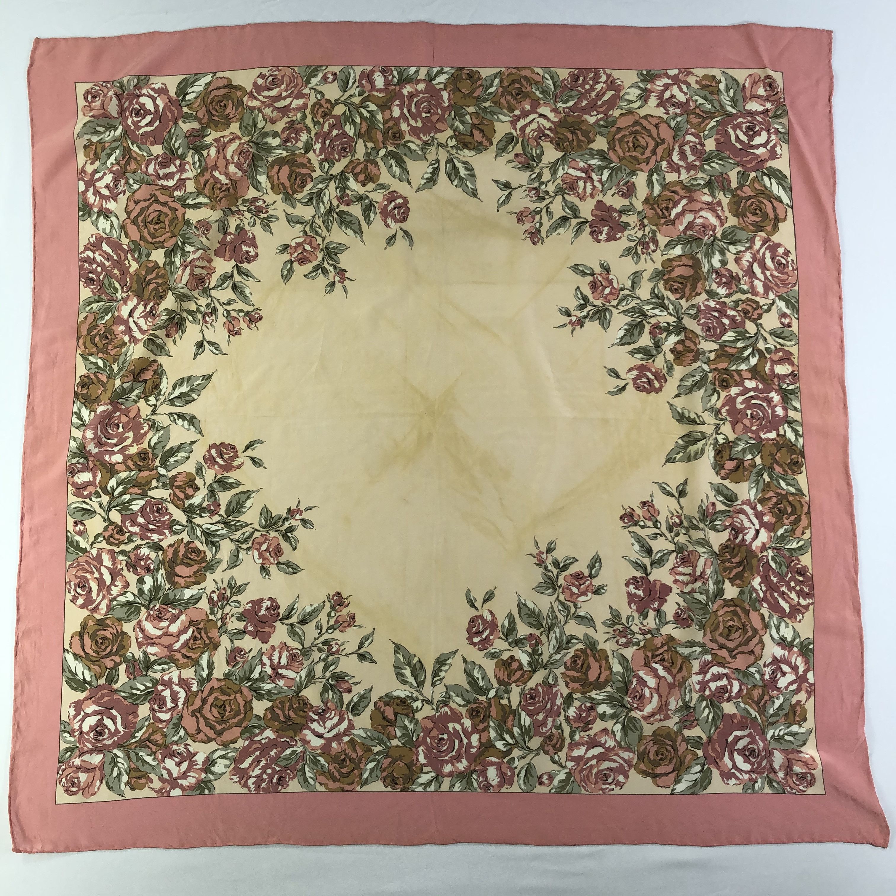 Vintage Vintage Silk Scarf Size ONE SIZE - 2 Thumbnail