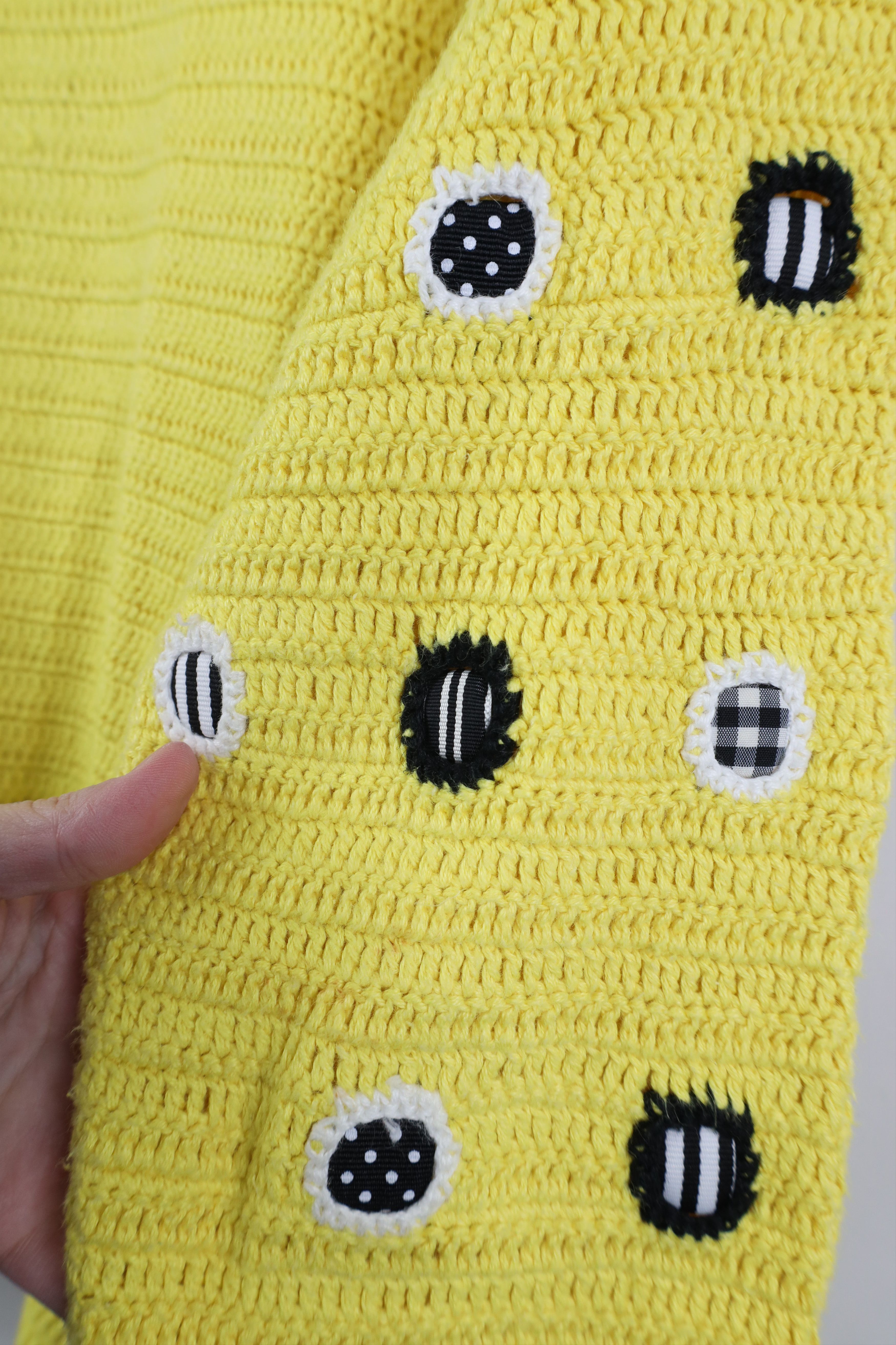 Vintage Vintage Design Options Philip Jane Gordon Cardigan Sweater Size M / US 6-8 / IT 42-44 - 8 Thumbnail