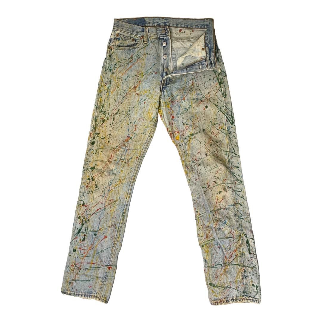 Vintage Levi’s 501 Painting Denim