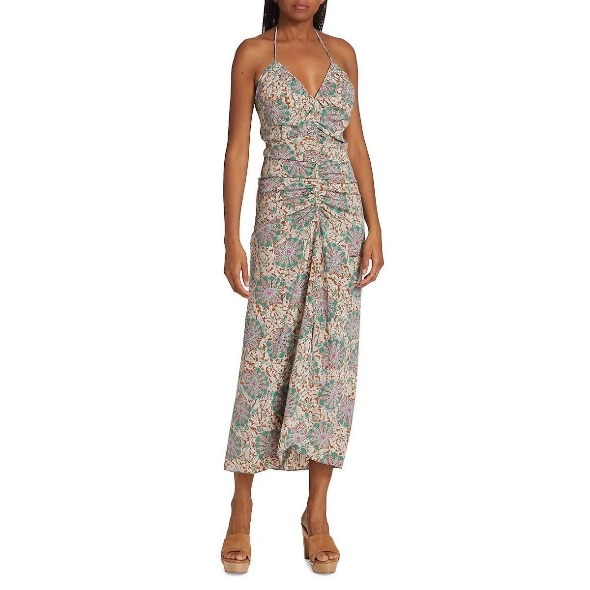 Veronica Beard Veronica Beard Aldana Dress, Color: Caramel Multi Size M / US 6-8 / IT 42-44 - 4 Thumbnail