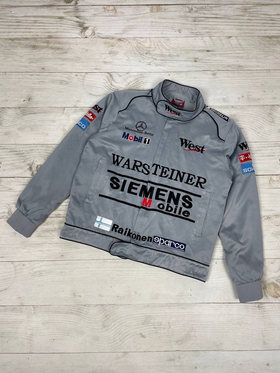 Mercedes-Benz Vintage Mercedes Benz West Racing Suit 90s Jacket & Pants Size US S / EU 44-46 / 1 - 2 Thumbnail