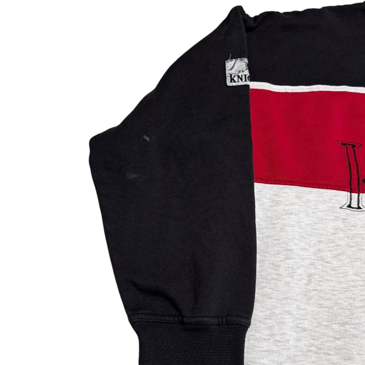 Adidas × Vintage Vintage New York New Jersey Knights Stained Sweatshirt Large Size US L / EU 52-54 / 3 - 5 Thumbnail