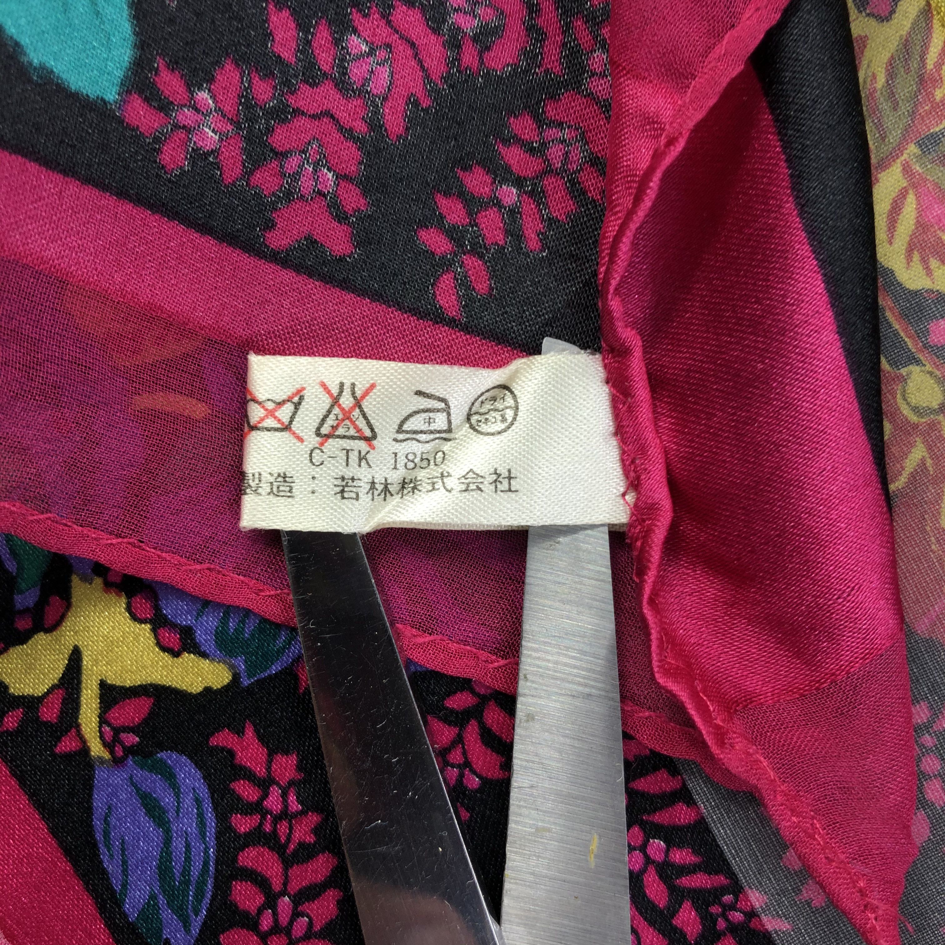 Vintage Vintage Silk Scarf Size ONE SIZE - 5 Thumbnail
