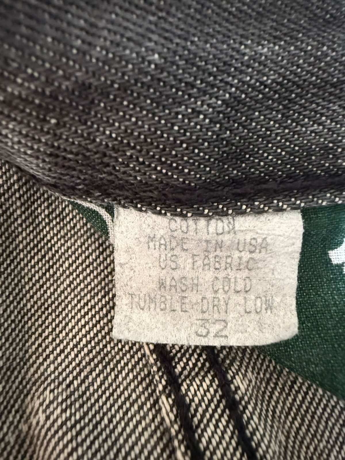 Left Field Nyc Vintage Left Field Button Fly Distress Selvedge Jeans Size US 29 - 5 Thumbnail