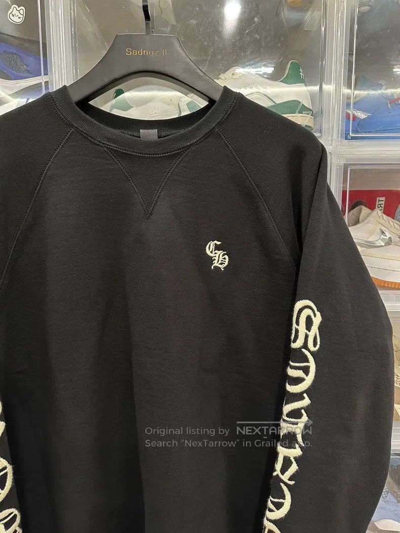 Chrome Hearts CHROME HEARTS Size L 1of1Sanskrit embroidered cross leather Size US L / EU 52-54 / 3 - 2 Thumbnail