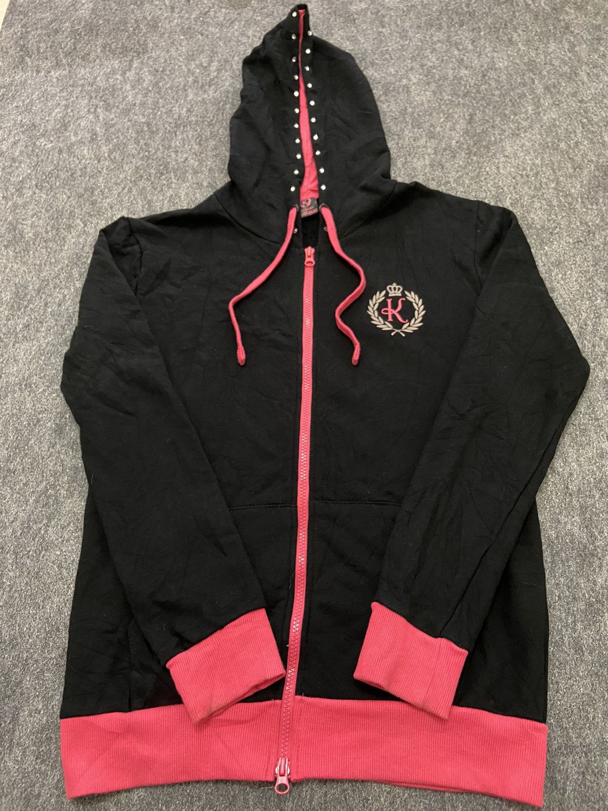 If Six Was Nine × Japanese Brand × Le Grande Bleu (L.G.B.) Y2K KARASIA hoodie women festival Size M / US 6-8 / IT 42-44 - 4 Thumbnail