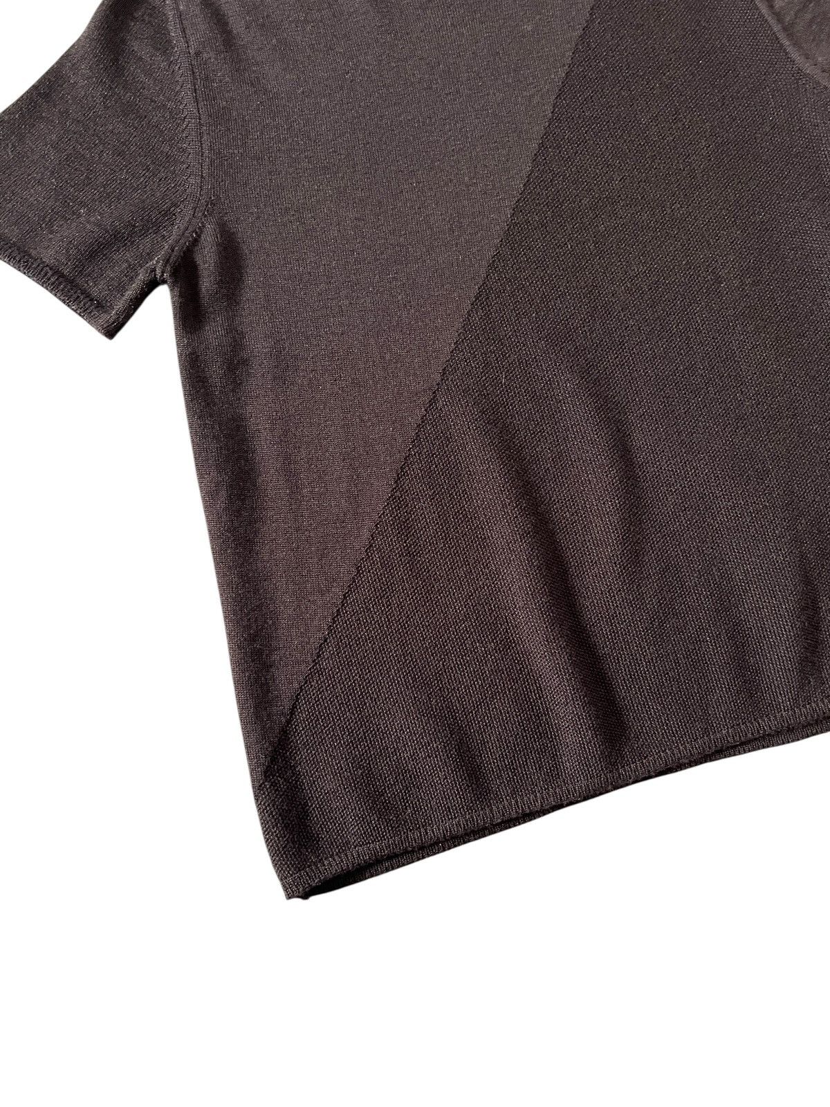 Gucci SS97 Gucci Tom Ford Textured Knit Short Sleeve Tshirt Size S / US 4 / IT 40 - 5 Thumbnail