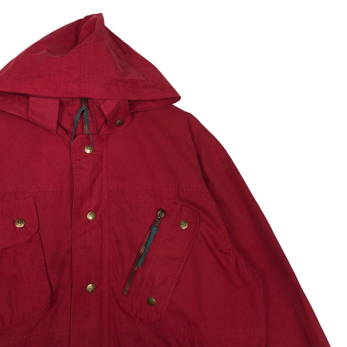 Japanese Brand 🔥Vintage Hunting Survival Jacket Anorak Jack Wolfskin Size US M / EU 48-50 / 2 - 8 Thumbnail