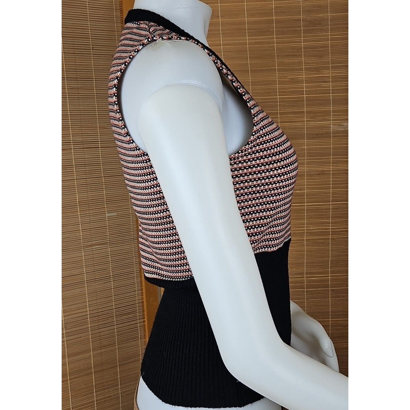 Vintage Vintage Elaine Post Sweater Vest Womens M 70s Acrylic Geomet Size M / US 6-8 / IT 42-44 - 5 Thumbnail